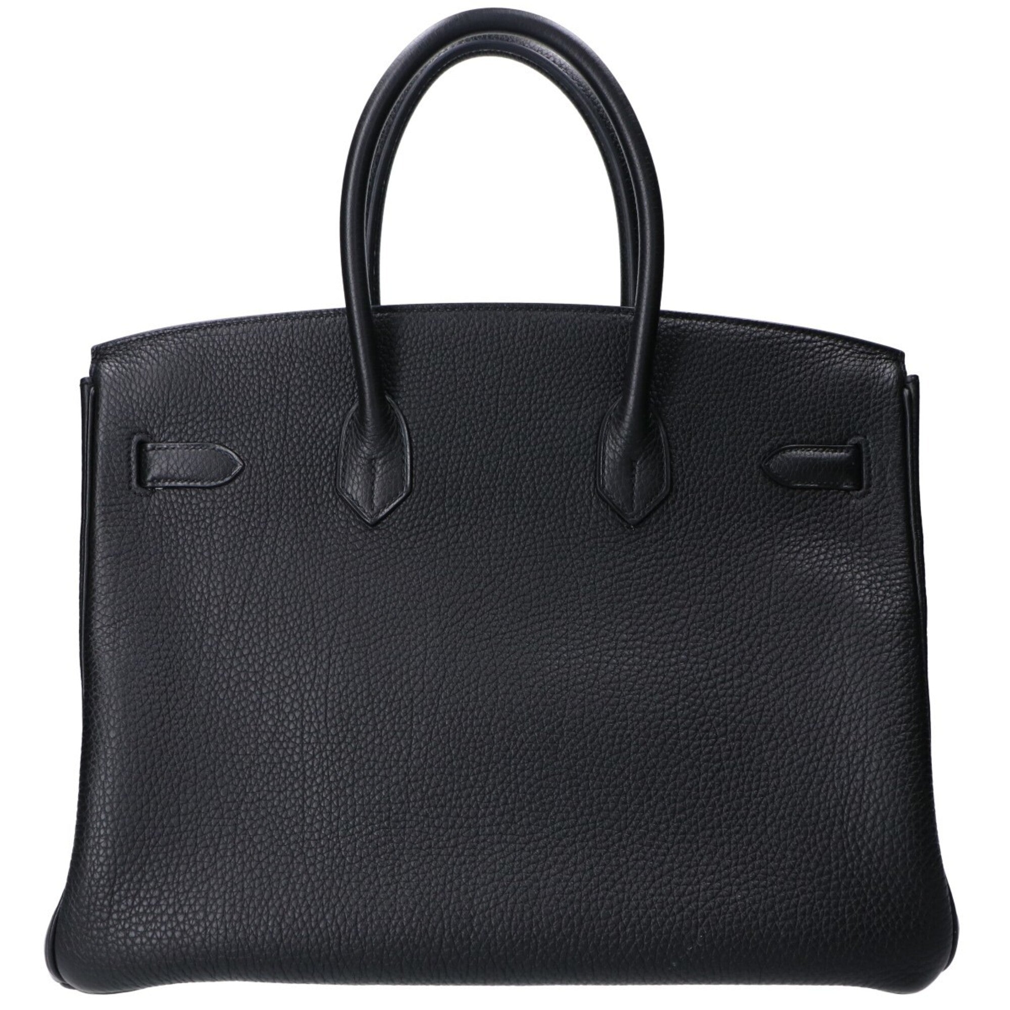 Hermes Noir Togo Leather Handbag (Pre-Owned)