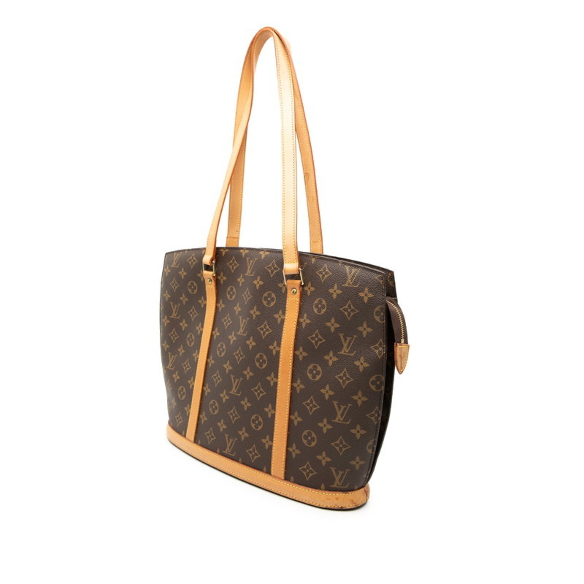 Louis Vuitton Brown Monogram Pvc Leather Tote Bag (Pre-Owned)