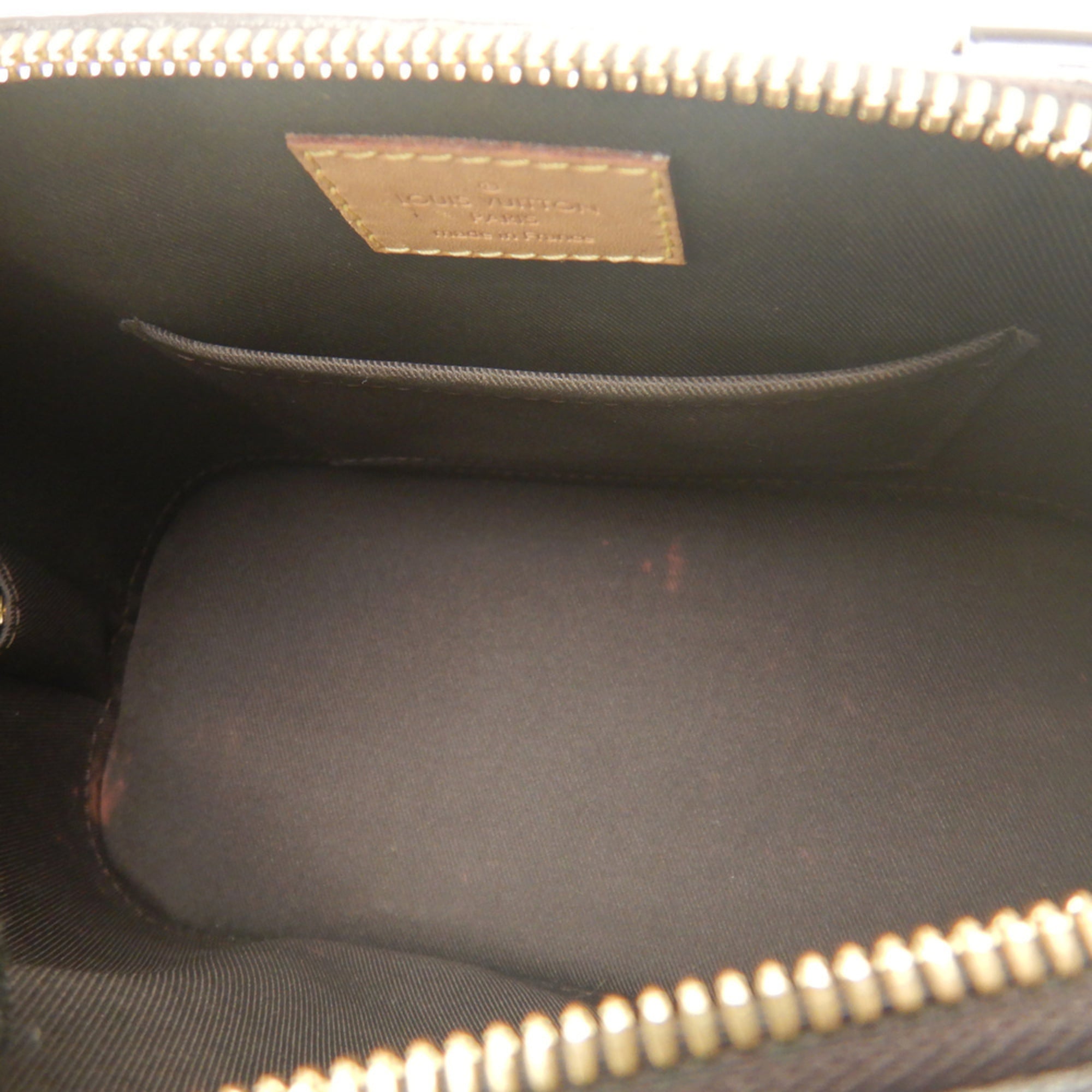 Louis Vuitton Amarante Vernis Monogram Handbag (Pre-Owned)