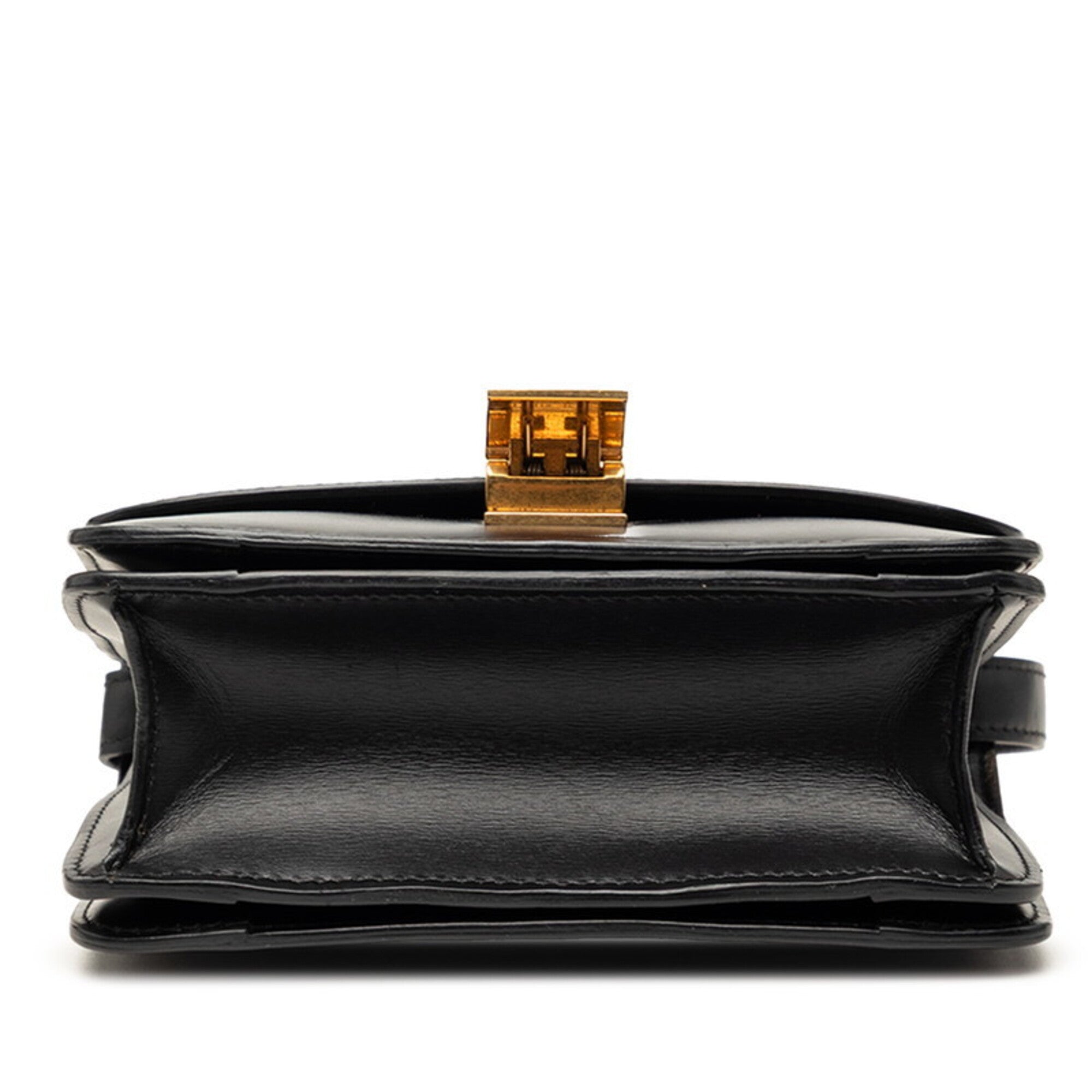 Celine Black Leather Shoulder Bag (Pre-Owned)