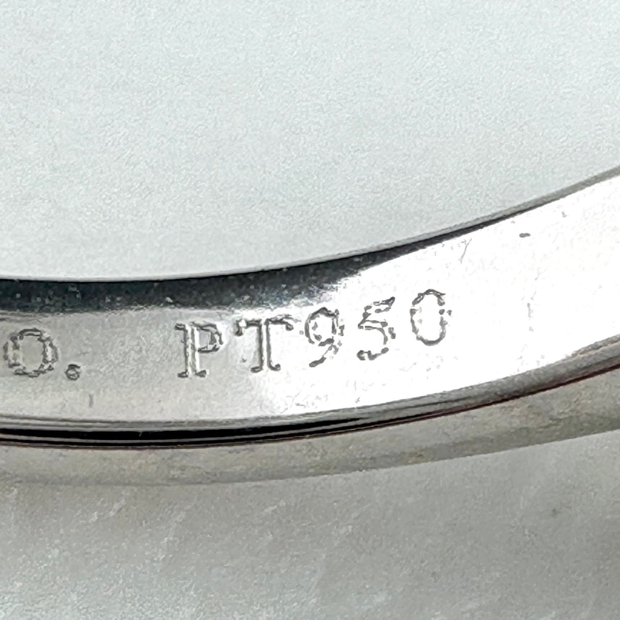 Tiffany Platinum 950 Band Ring (Pre-Owned)