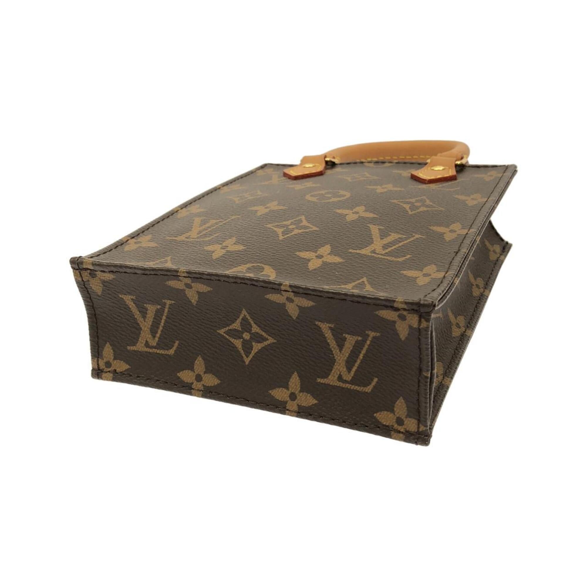 Louis Vuitton Marron Coated Canvas Handbag (Pre-Owned)