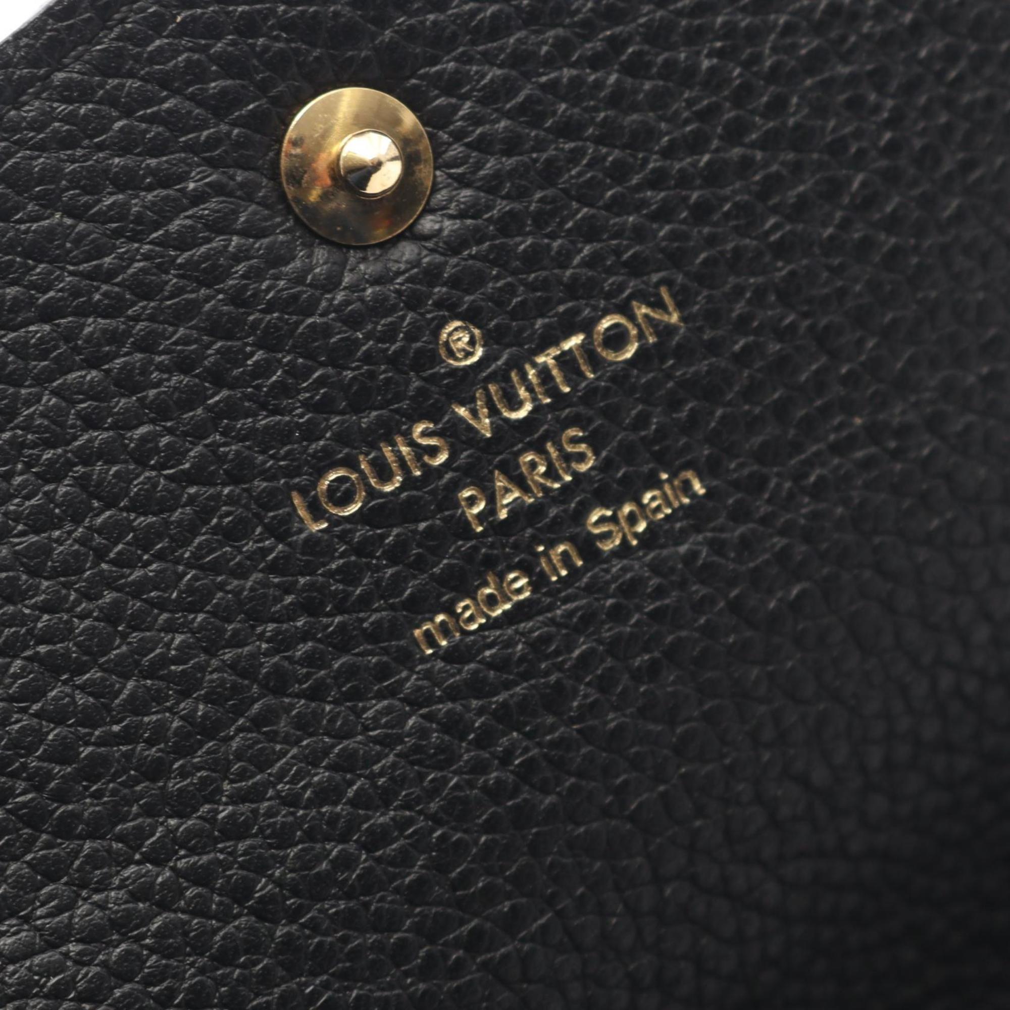 Louis Vuitton Infini Navy Monogram Empreinte Long Wallet (Bi-Fold) (Pre-Owned)