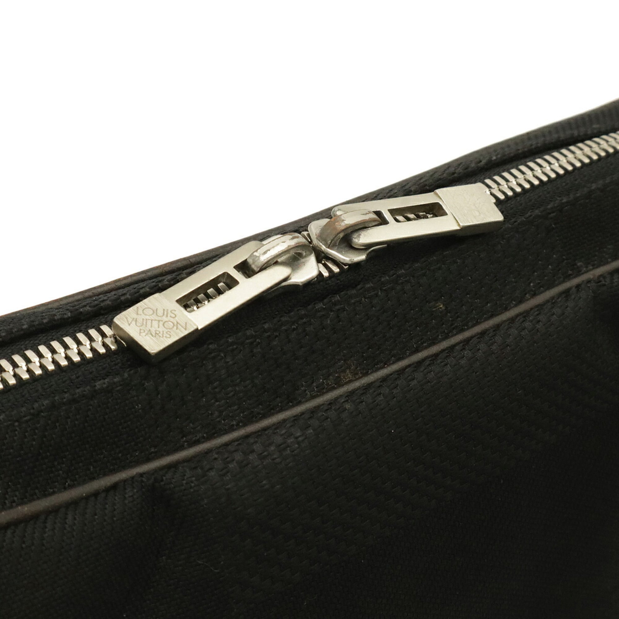 Louis Vuitton Black Noir Damier Geant Sling Bag (Pre-Owned)
