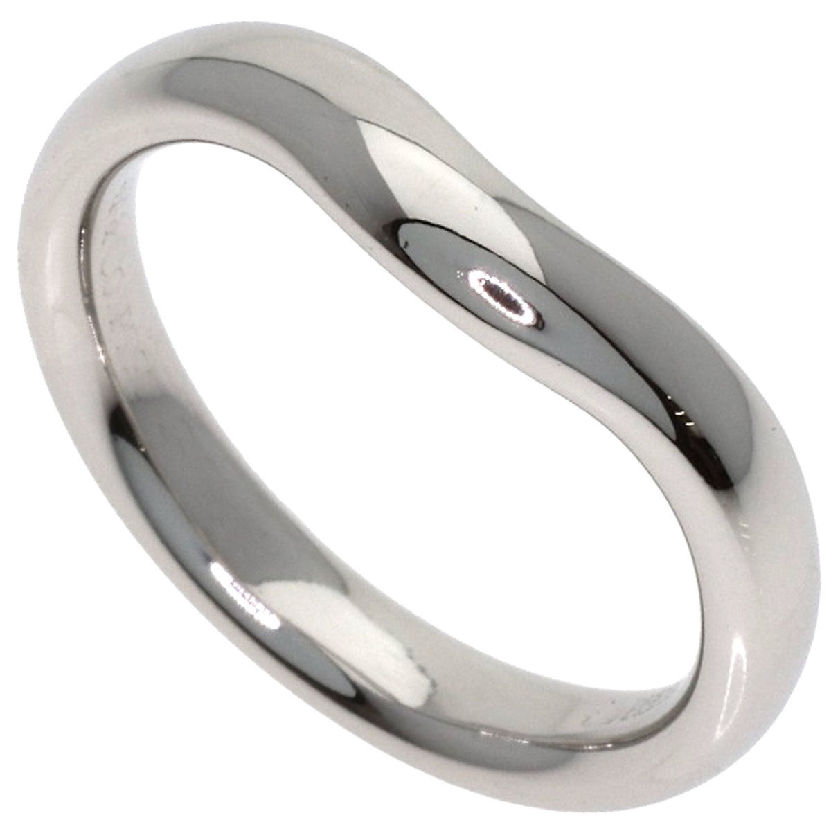 Tiffany Platinum 950 Band Ring (Pre-Owned)