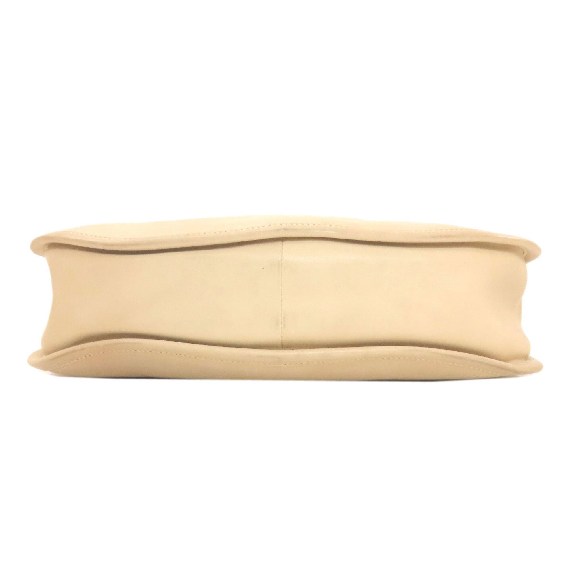 Christian Dior Beige Leather Handbag (Pre-Owned)