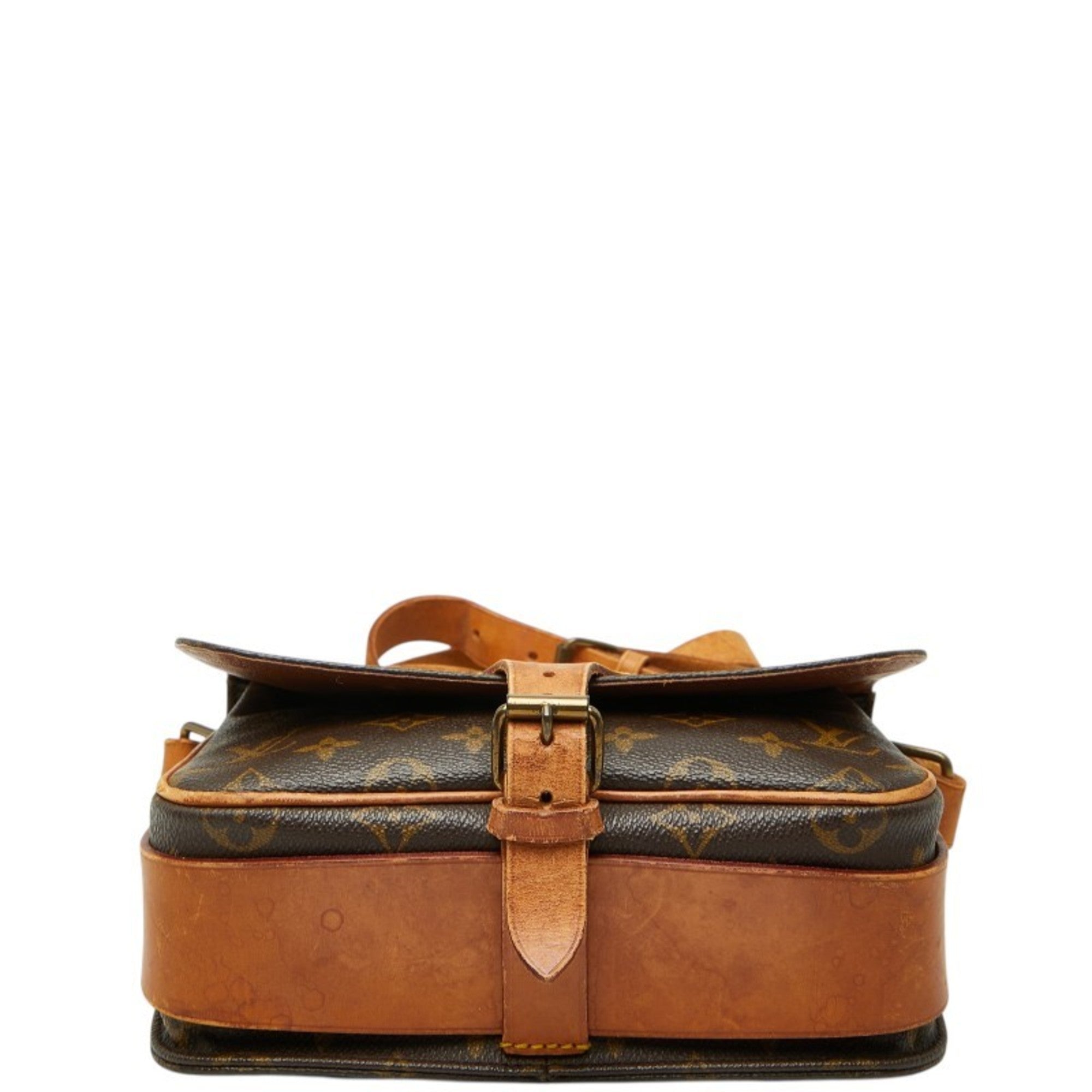 Louis Vuitton Brown Pvc Leather Shoulder Bag (Pre-Owned)