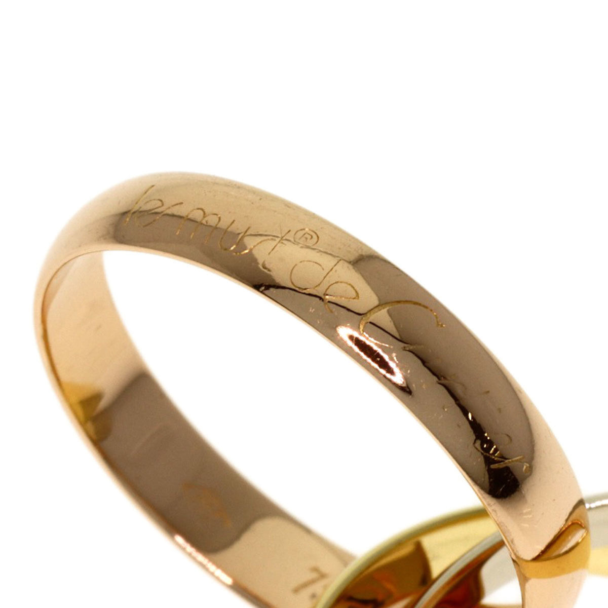 Cartier Yellow Gold (18K) Pink Gold (18K) White Gold (18K) Band Ring (Pre-Owned)