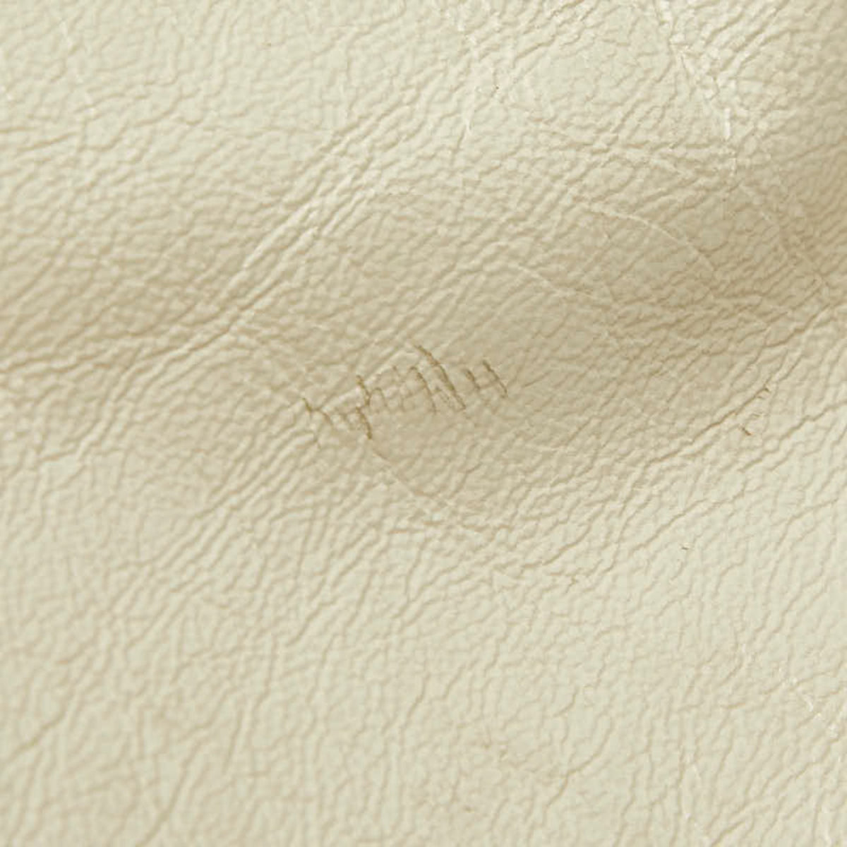 Gucci Beige White Canvas Leather Shoulder Bag Tote Bag (Pre-Owned)