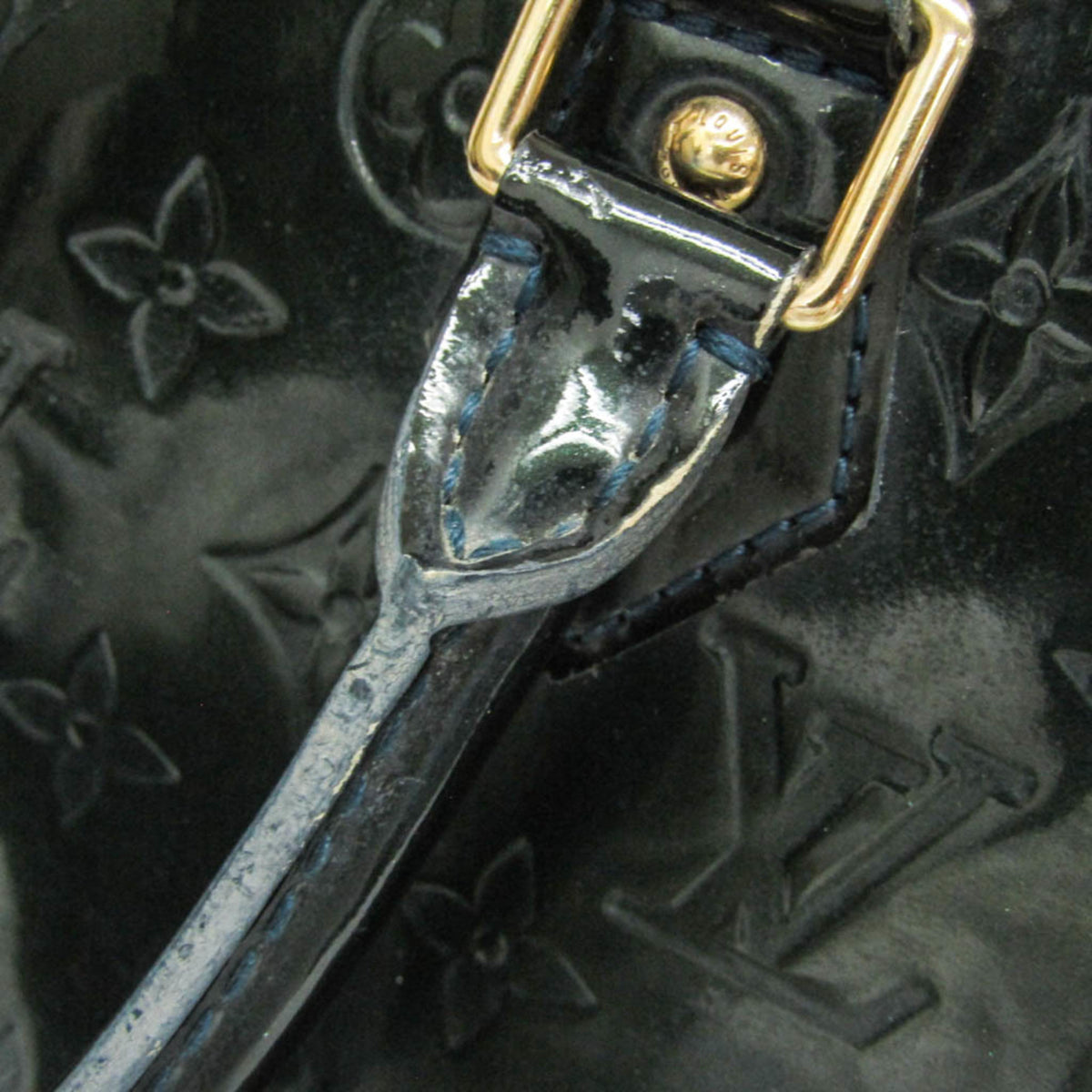 Louis Vuitton Monogram Vernis Blue Nuit Monogram Vernis Handbag (Pre-Owned)