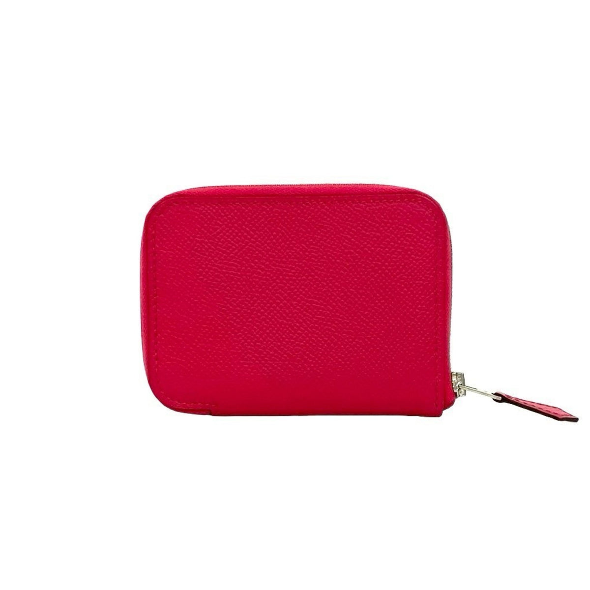 Hermes Pink Leather Coin Purse/Coin Case (Pre-Owned)