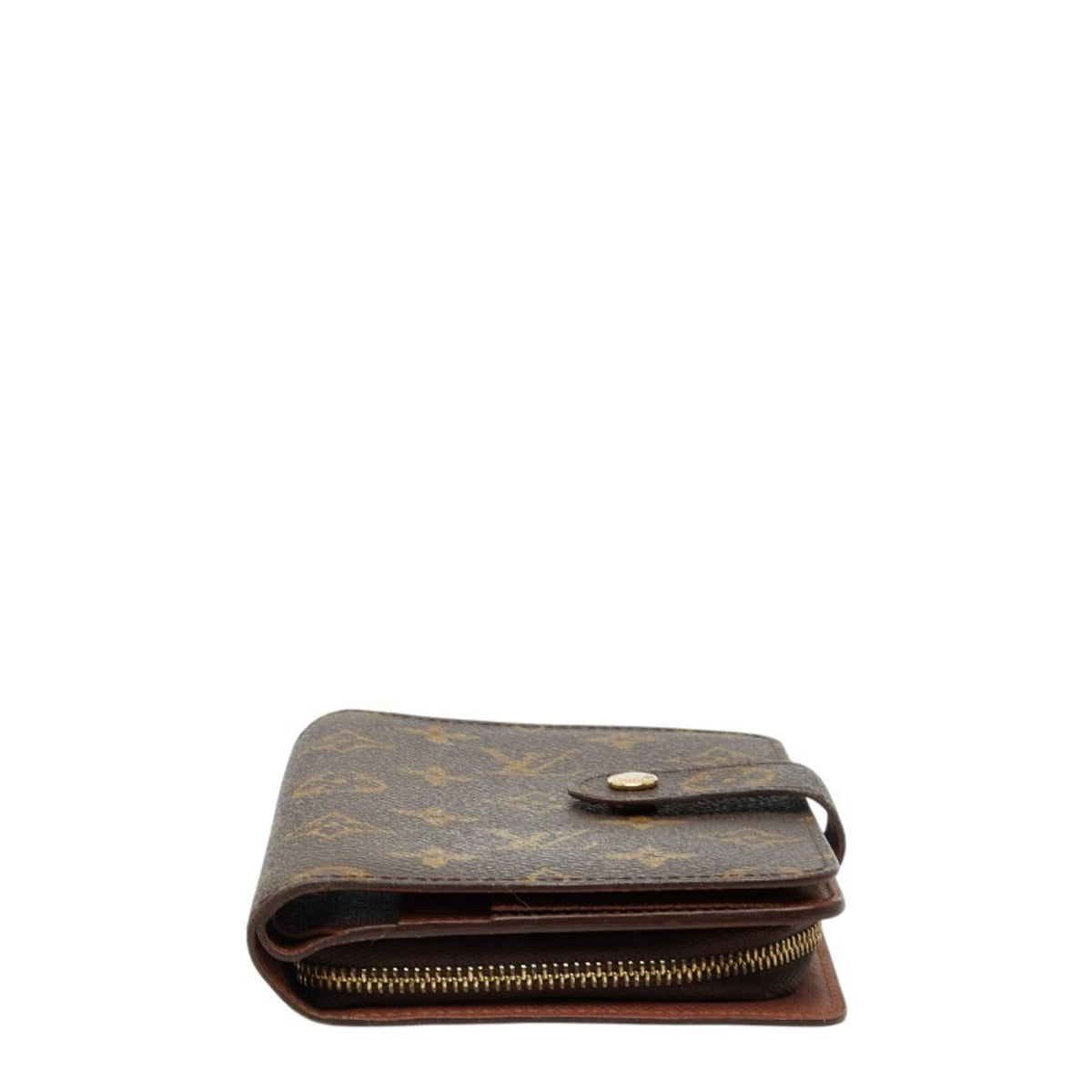 Louis Vuitton Brown Pvc Leather Wallet (Bi-Fold) (Pre-Owned)