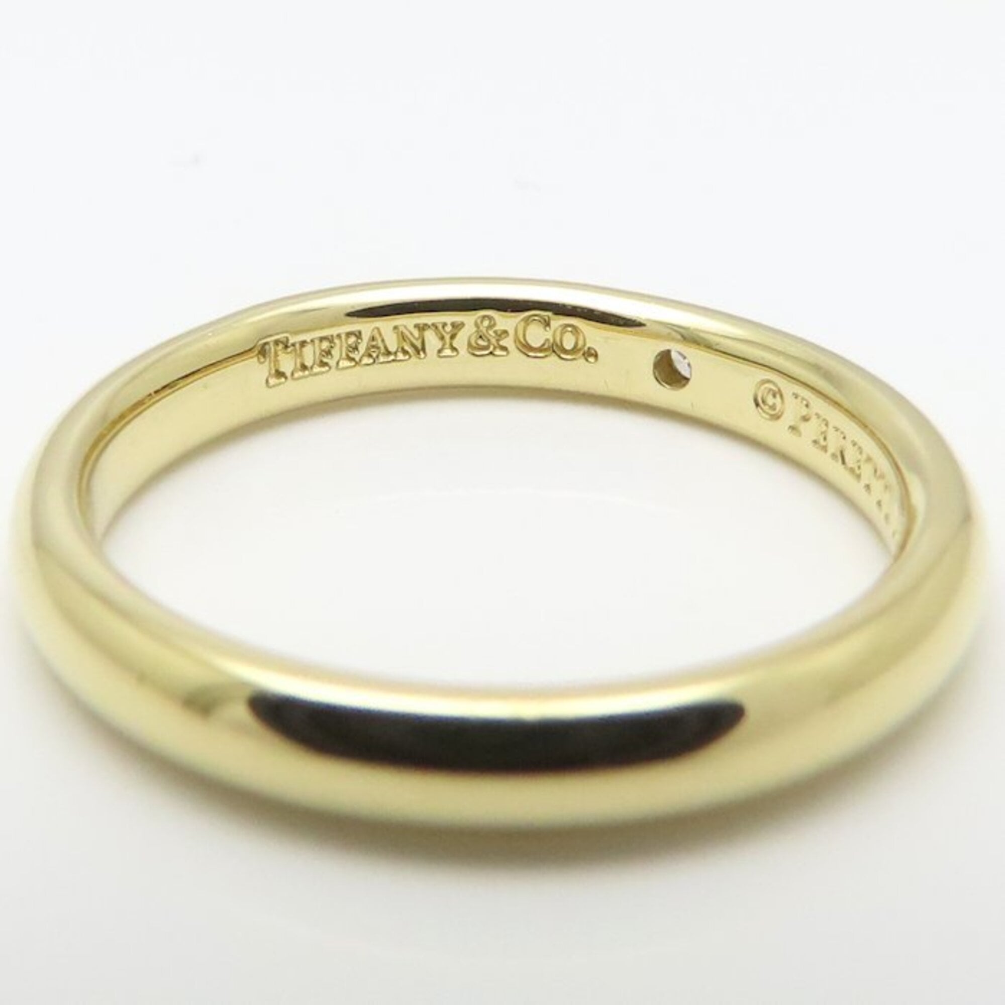 Tiffany Yellow Gold (18K) Band Ring (Pre-Owned)