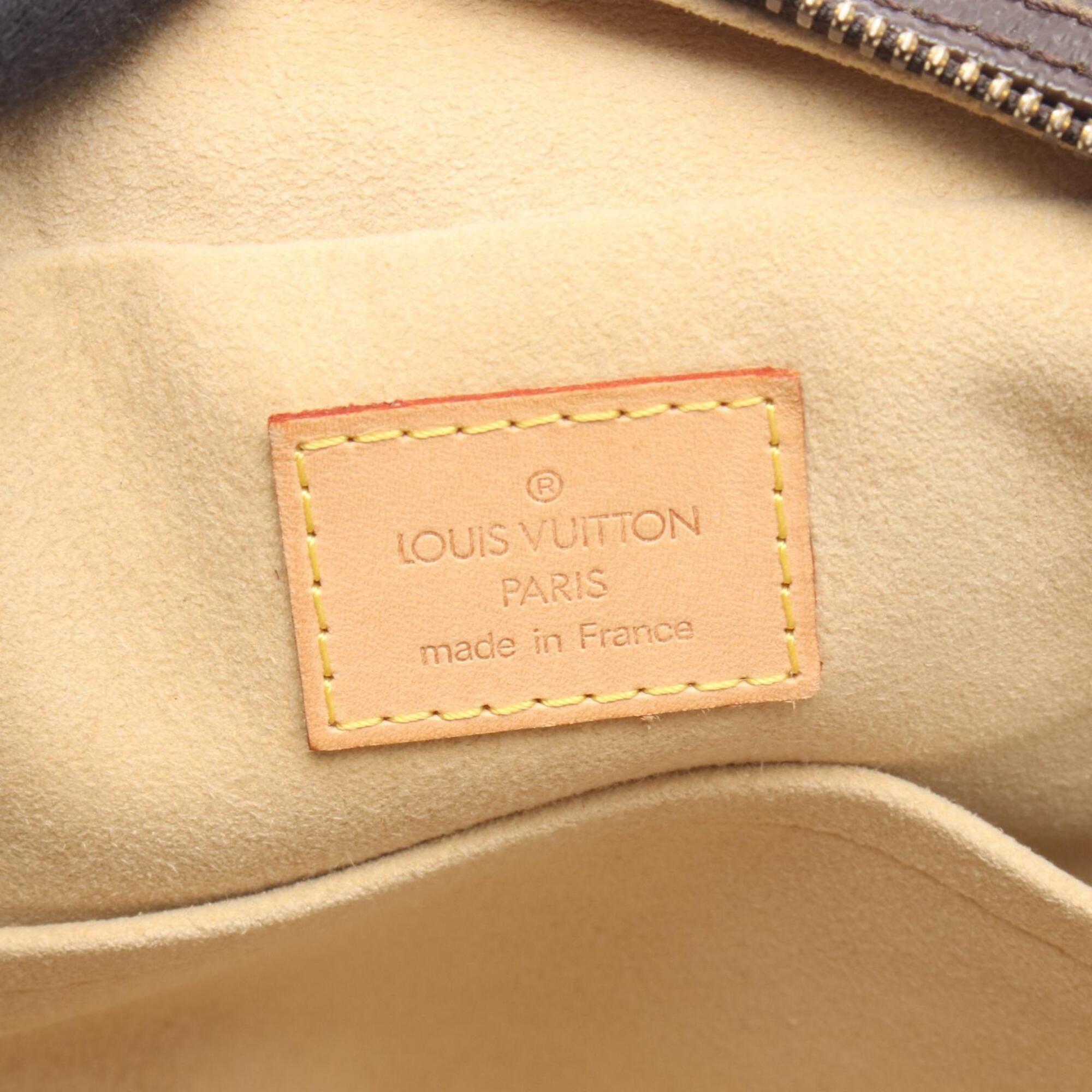 Louis Vuitton Brown Pvc Handbag (Pre-Owned)