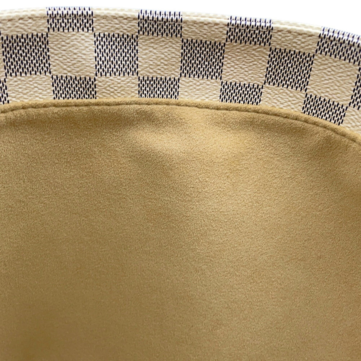 Louis Vuitton Beige Damier Azur Handbag Shoulder Bag (Pre-Owned)