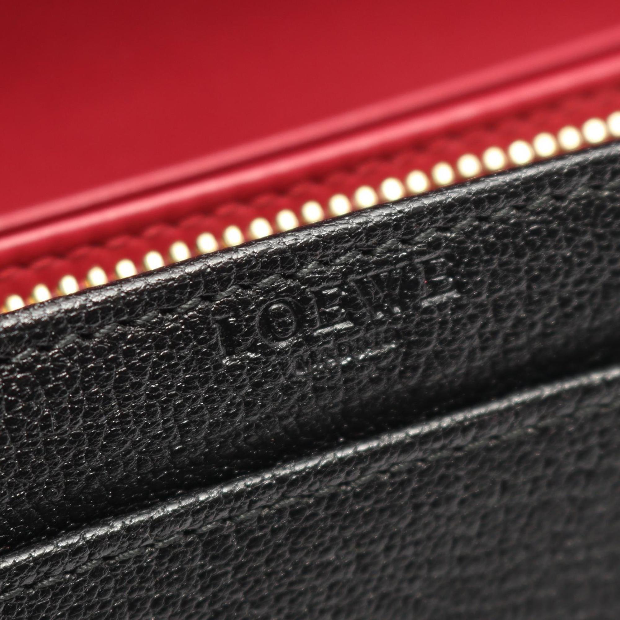 Loewe Black Leather Wallet (Bi-Fold) (Pre-Owned)