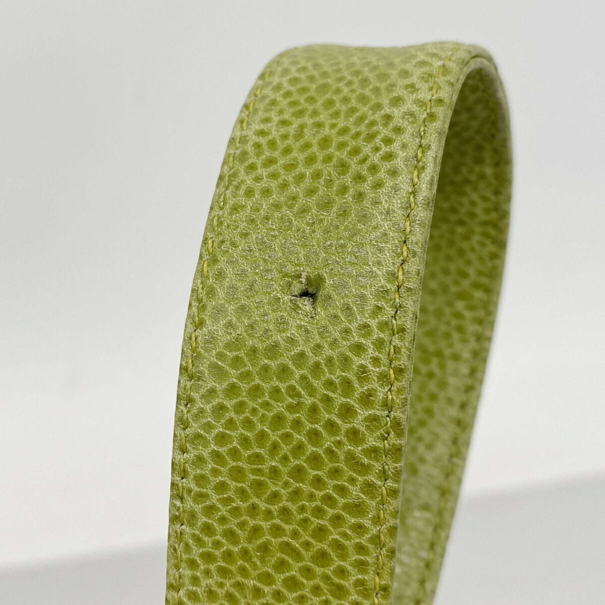 Chanel Moss Green Grained Calfskin Fanny Pack (Pre-Owned)