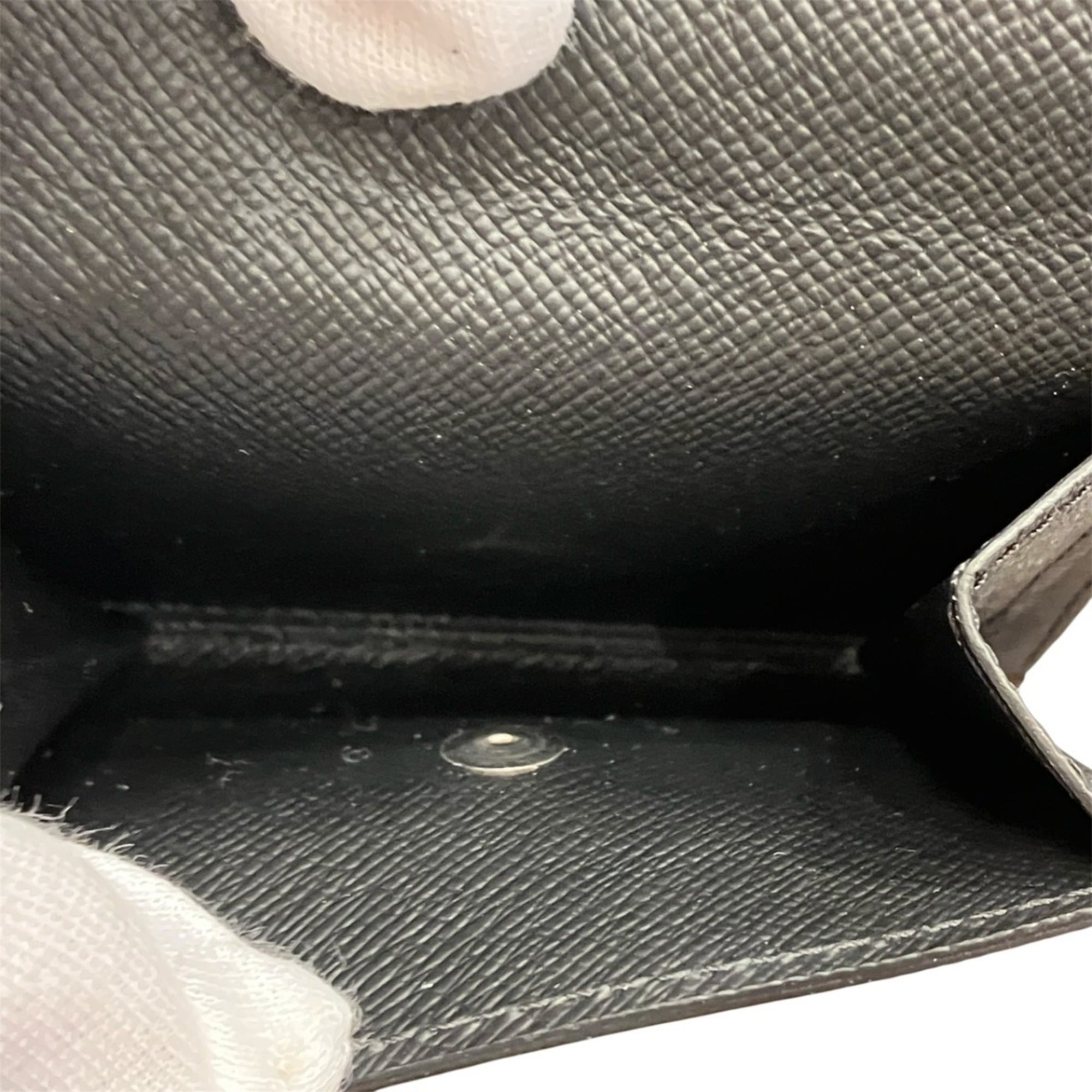 Louis Vuitton Black Monogram Eclipse Wallet (Bi-Fold) (Pre-Owned)