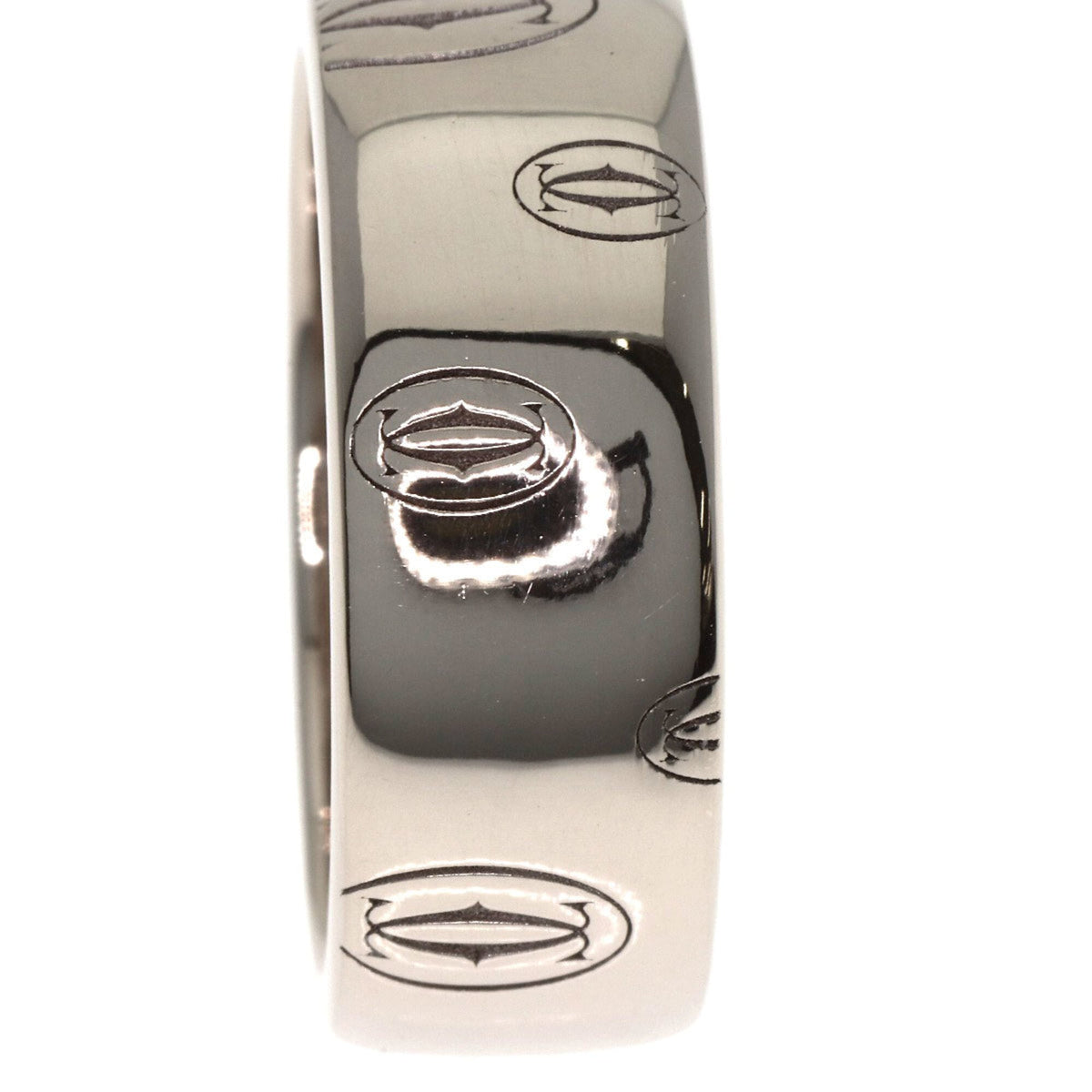 Cartier Happy Birthday White Gold (18K) Band Ring (Pre-Owned)
