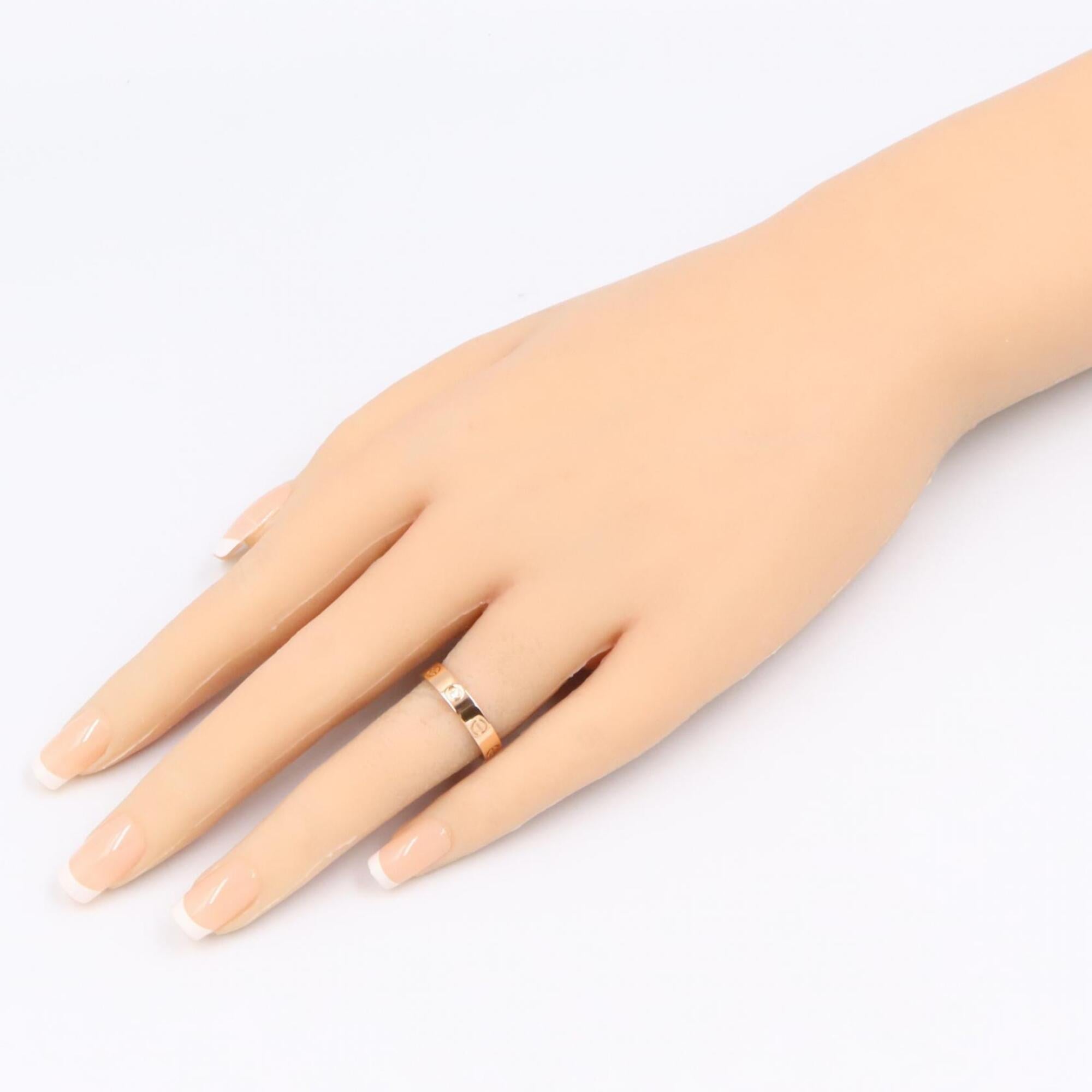 Cartier Gold Clear Pink Gold (18K) Band Ring (Pre-Owned)