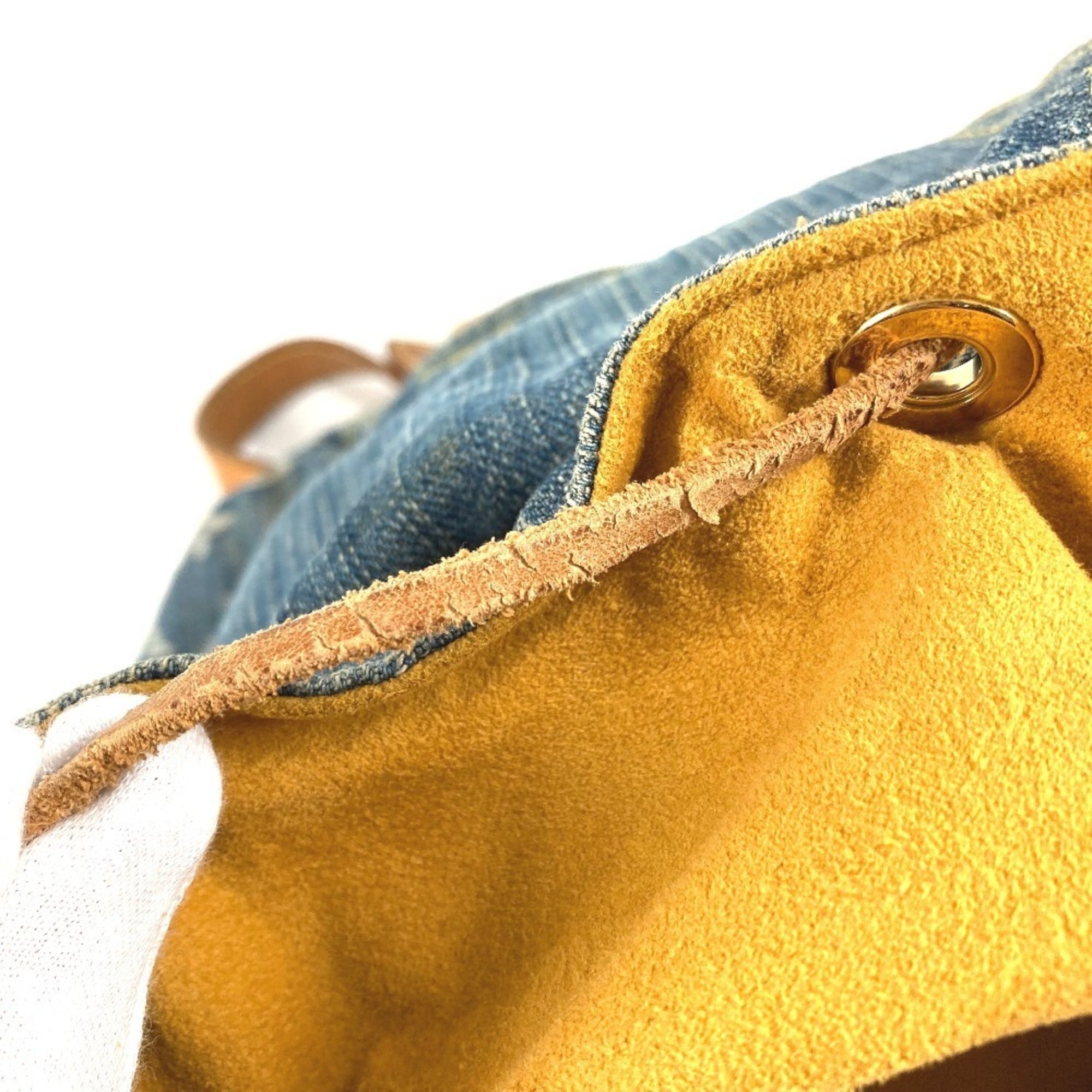Louis Vuitton Blue Monogram Denim Backpack (Pre-Owned)