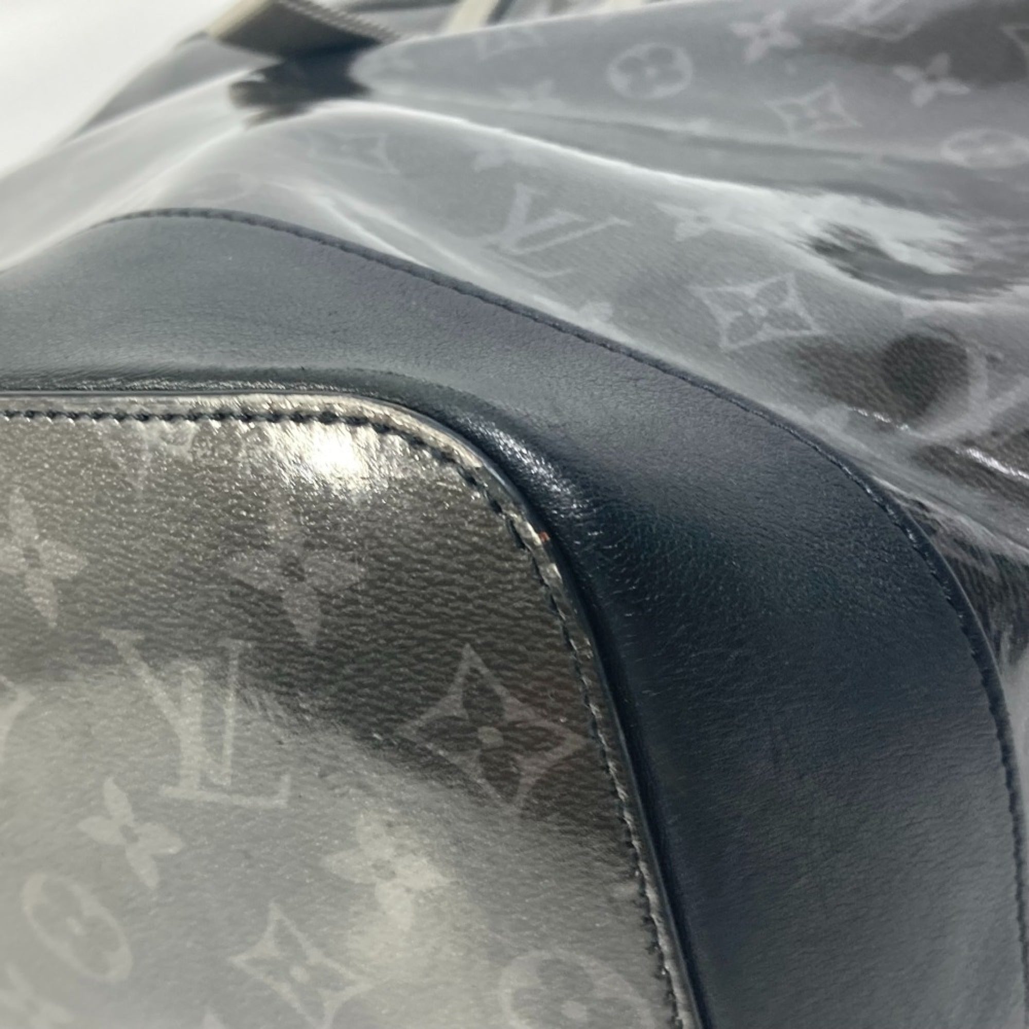Louis Vuitton Black Monogram Eclipse Monogram Eclipse Backpack Handbag Tote Bag (Pre-Owned)