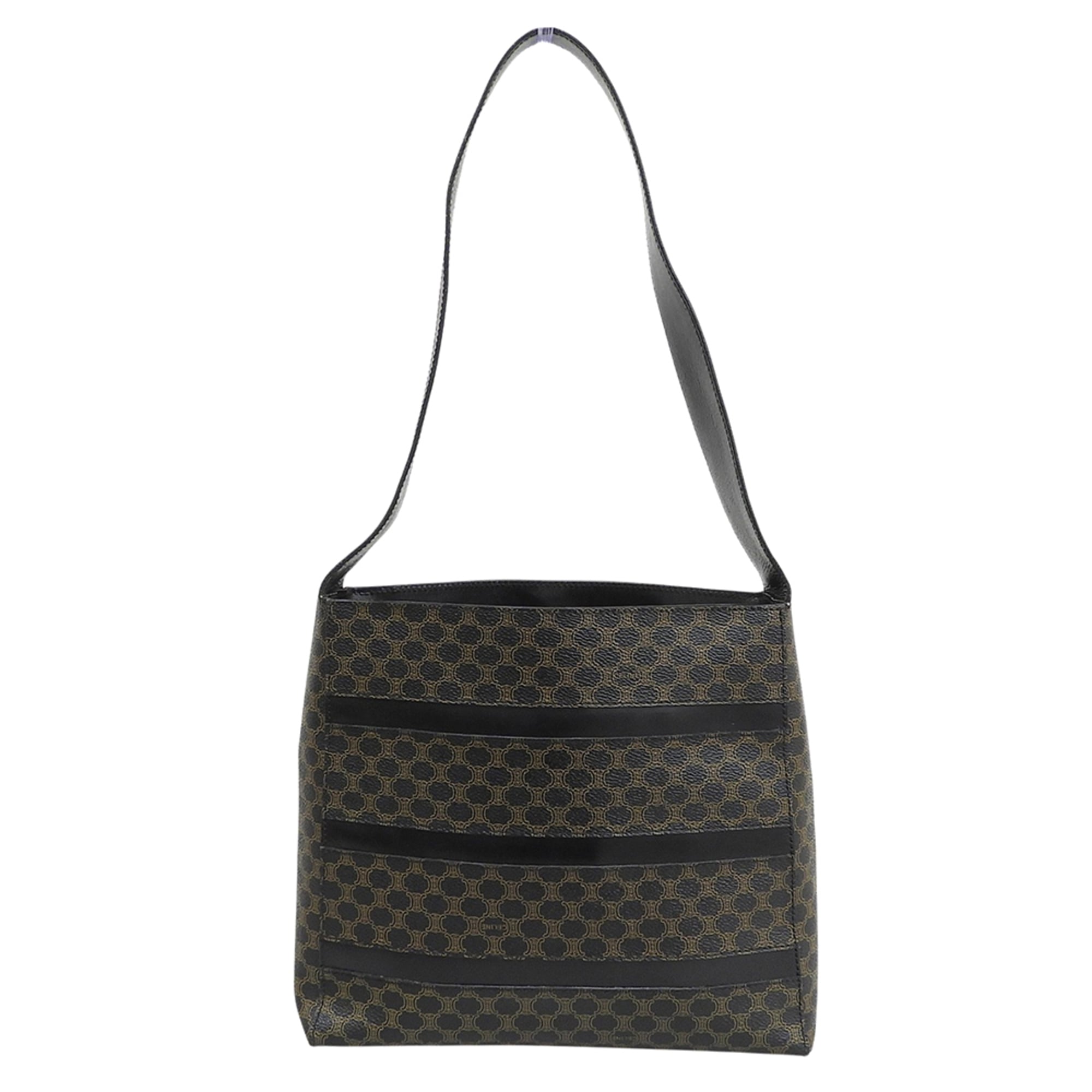 Celine Brown Pvc Shoulder Bag (Pre-Owned)