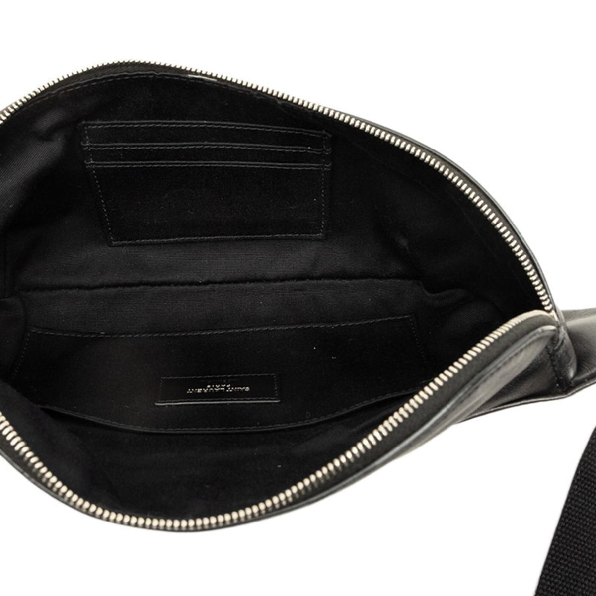 Saint Laurent Black Leather Sling Bag (Pre-Owned)