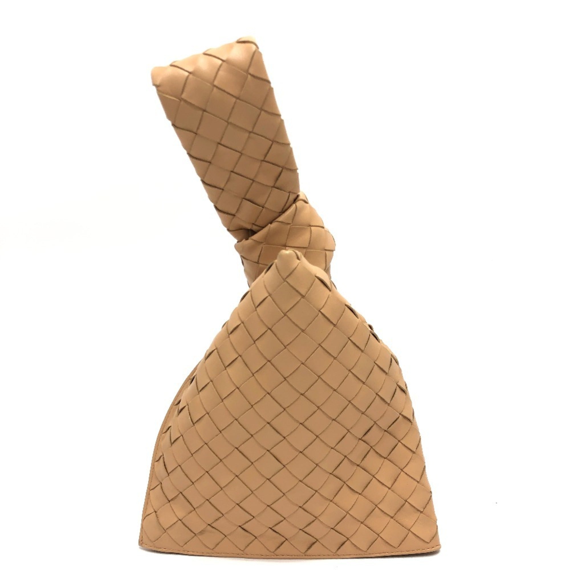 Bottega Veneta Beige Leather Handbag (Pre-Owned)