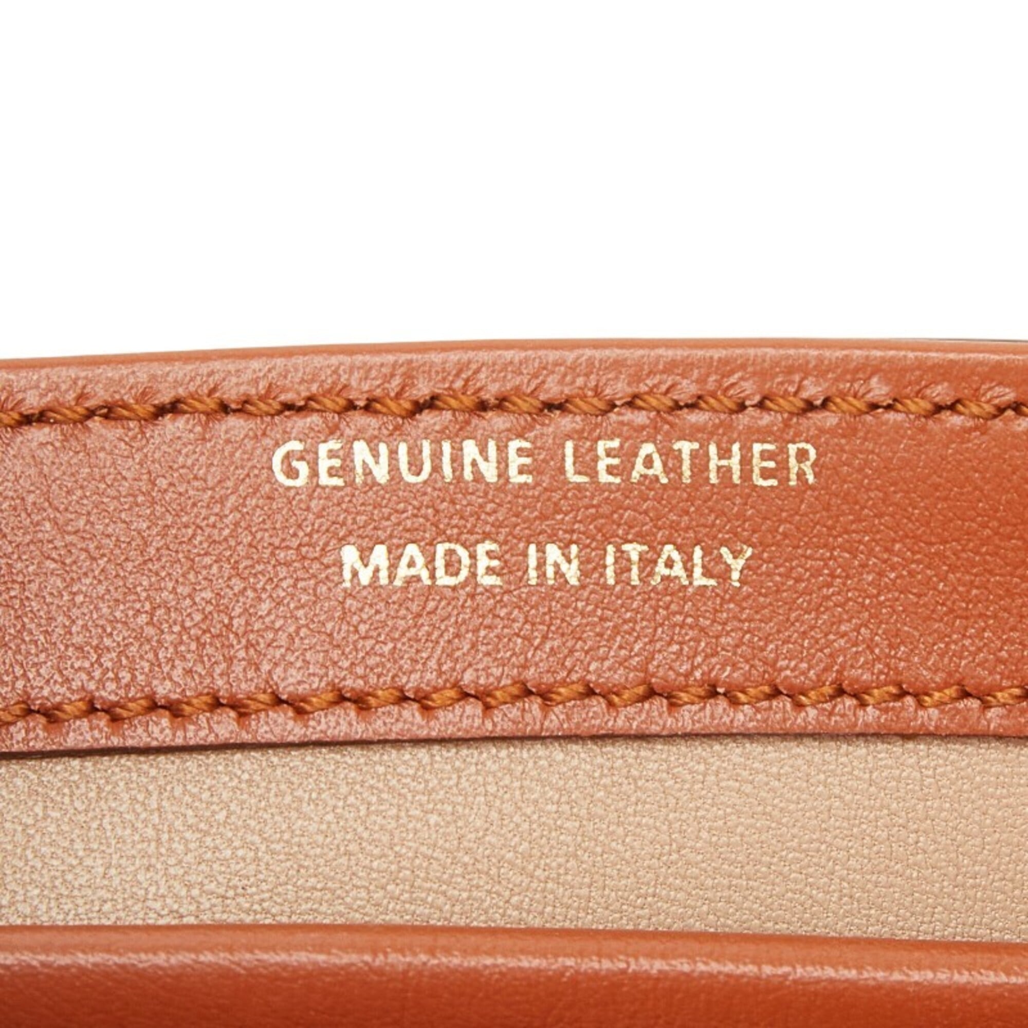 Tod's Brown Leather Shoulder Bag (Pre-Owned)