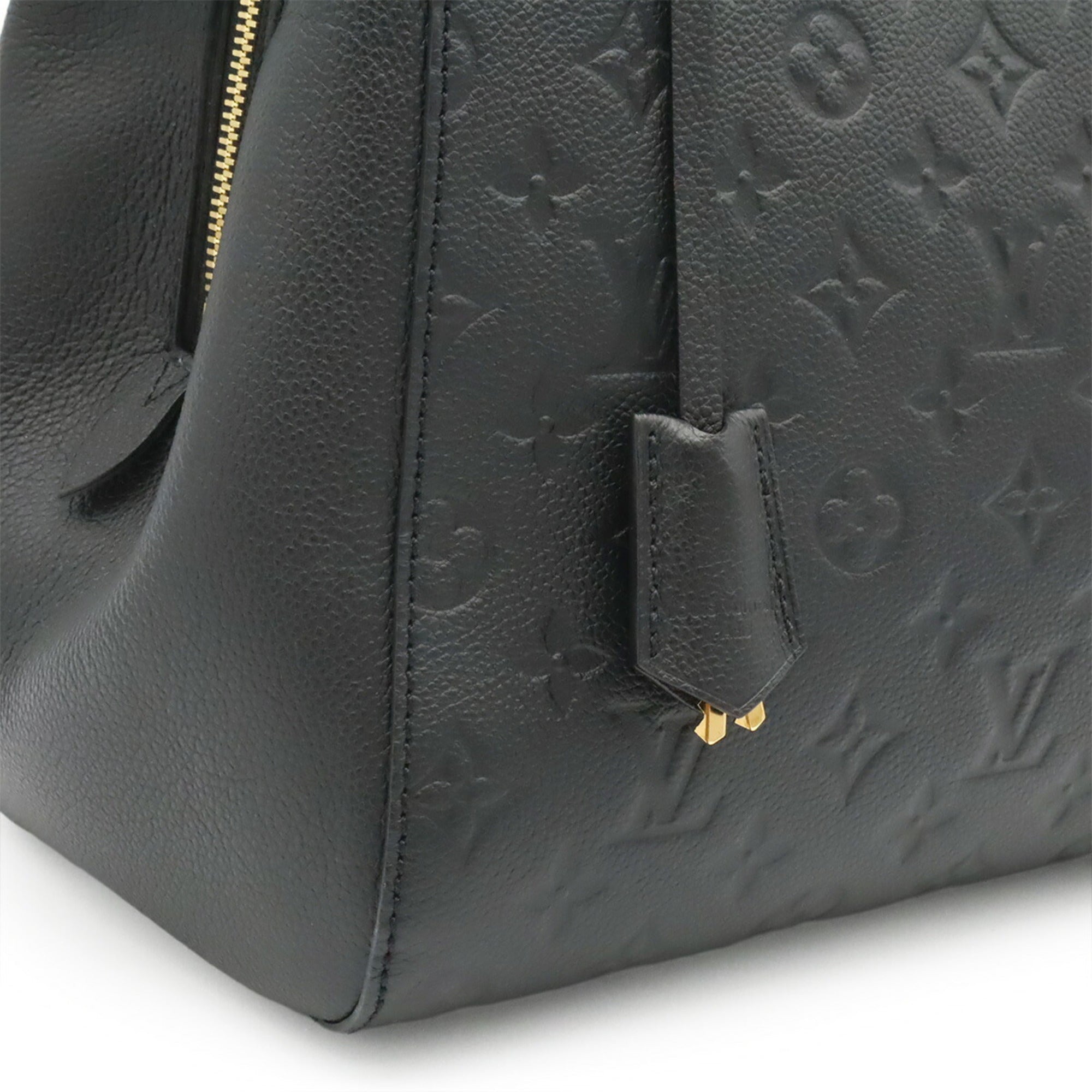 Louis Vuitton Black Noir Monogram Empreinte Handbag Shoulder Bag Tote Bag (Pre-Owned)