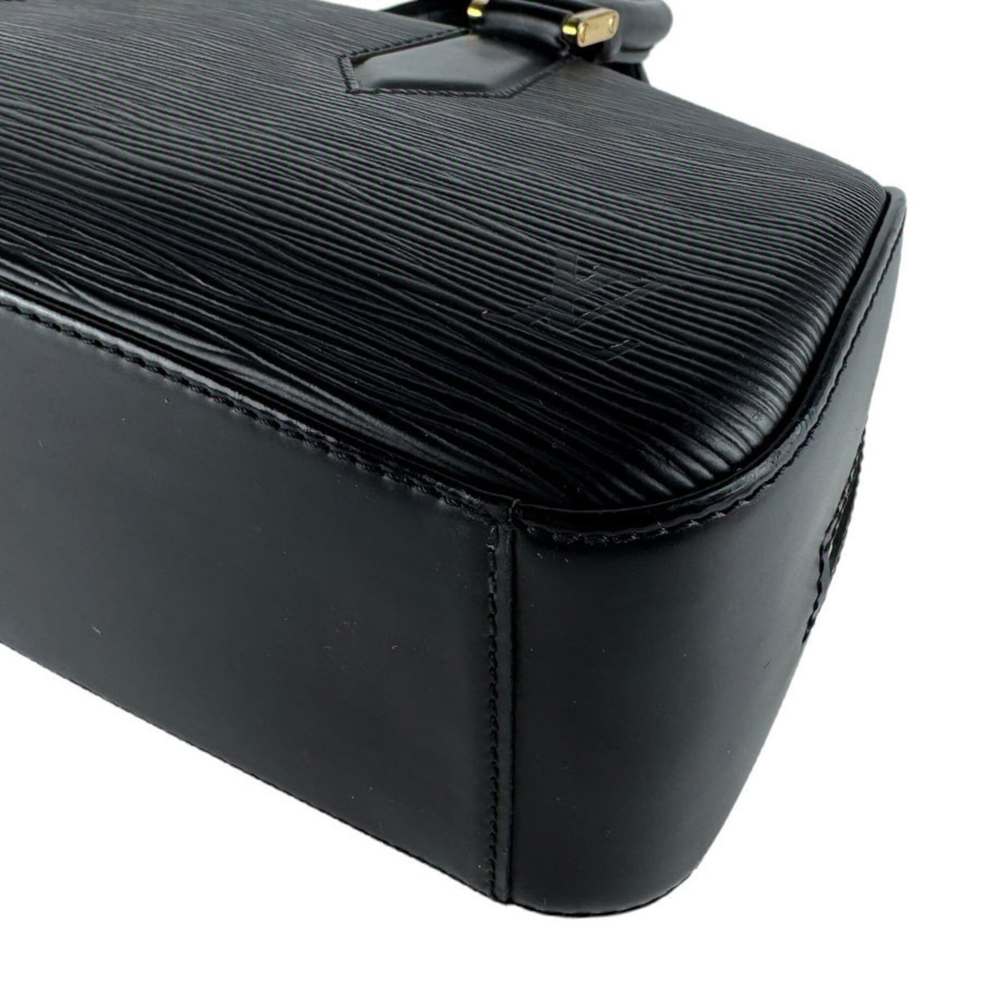 Louis Vuitton Noir Epi Leather Handbag (Pre-Owned)