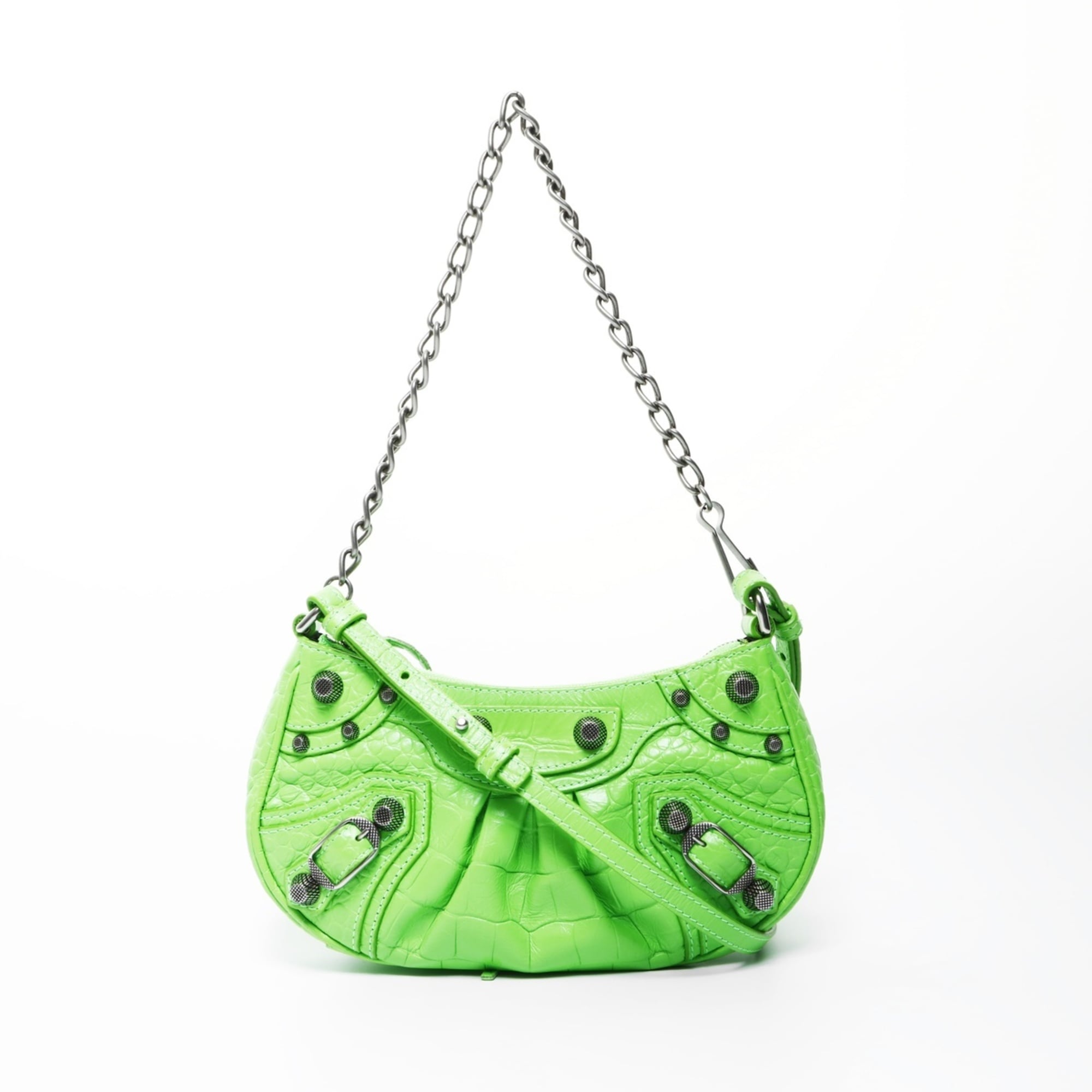 Balenciaga Green Shoulder Bag (Pre-Owned)