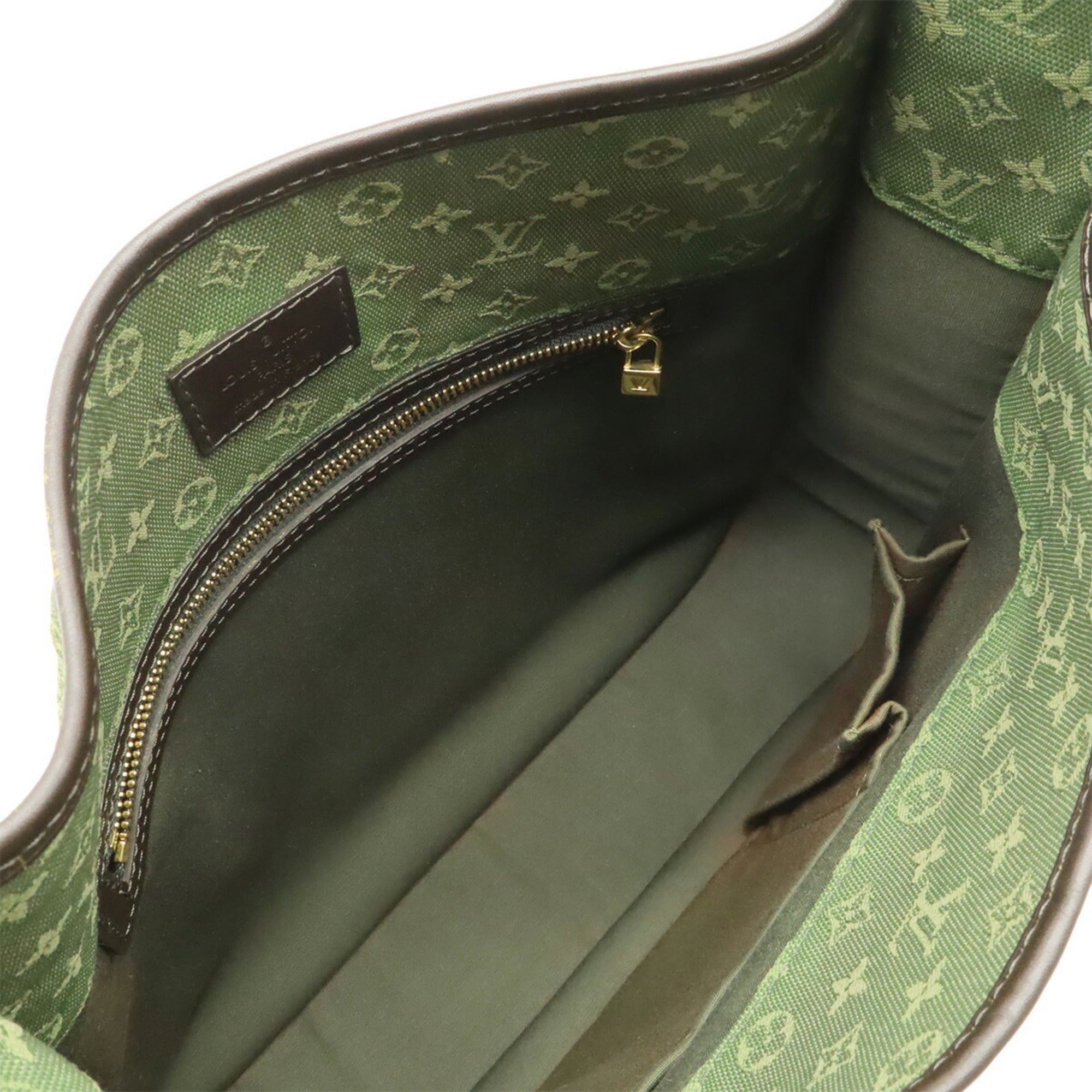 Louis Vuitton Tst Khaki Canvas Leather Shoulder Bag (Pre-Owned)