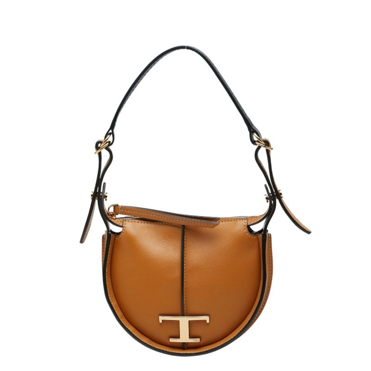 Tod's Brown Leather Shoulder Bag (Pre-Owned)