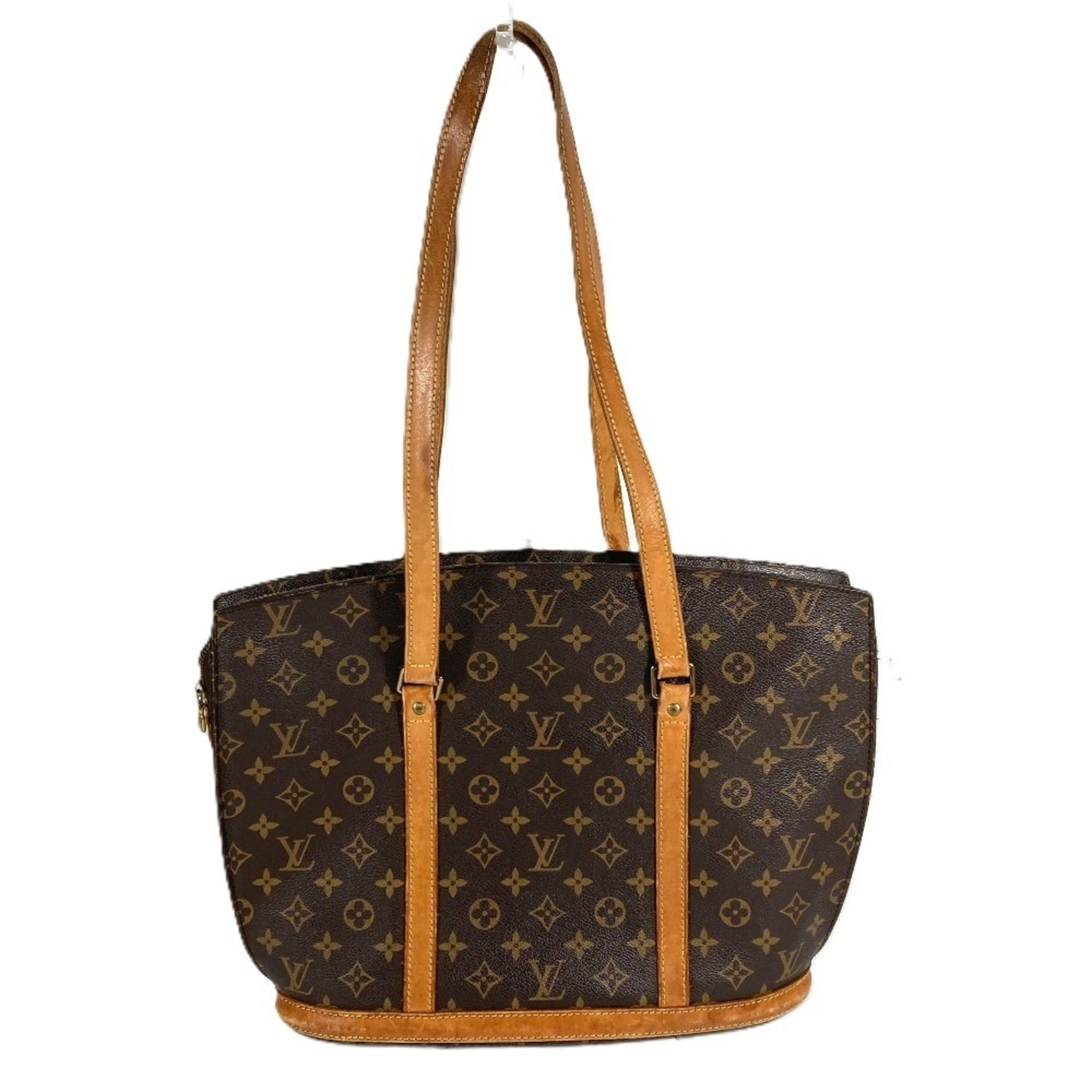 Louis Vuitton Brown Monogram Shoulder Bag Tote Bag (Pre-Owned)