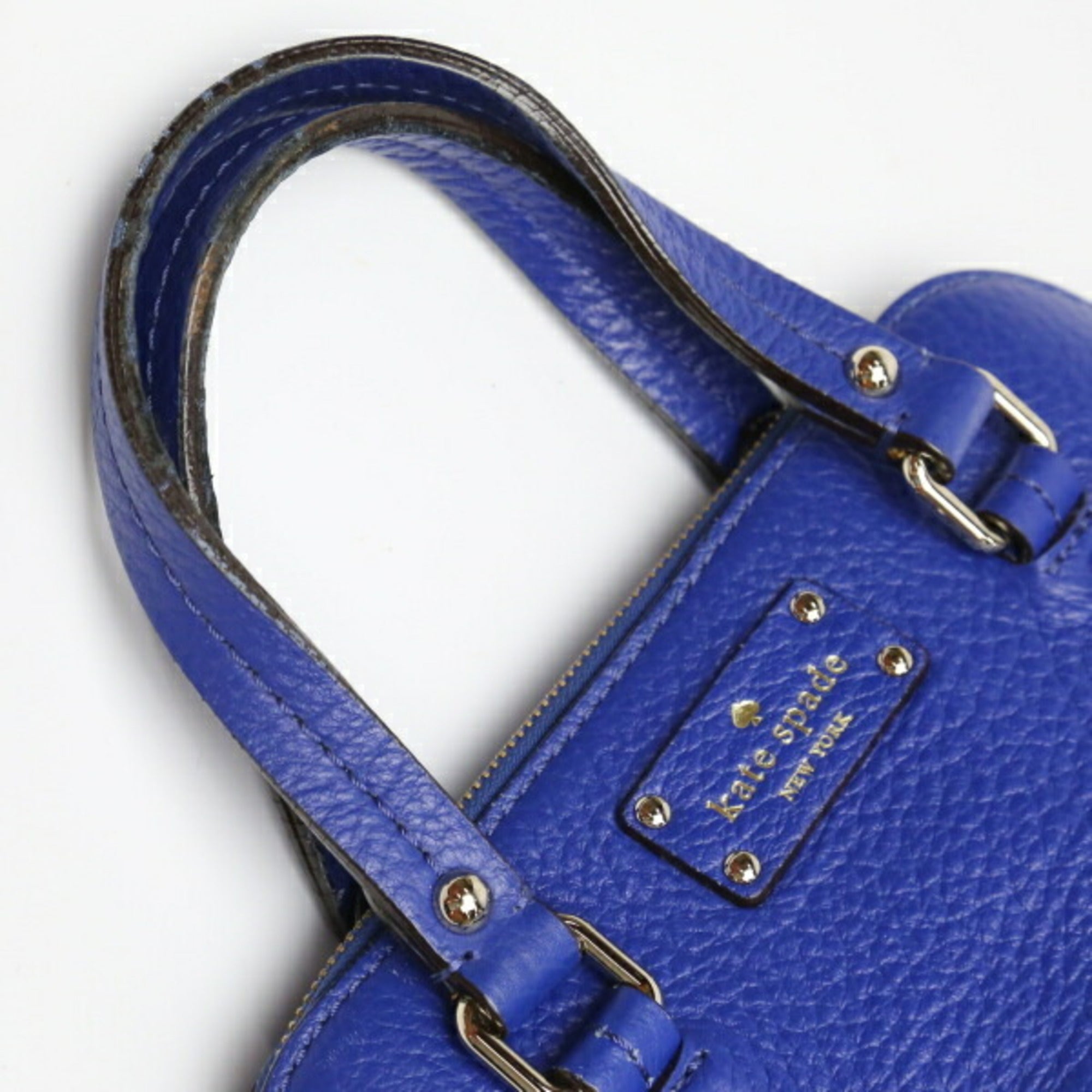Kate Spade Blue Leather Handbag (Pre-Owned)