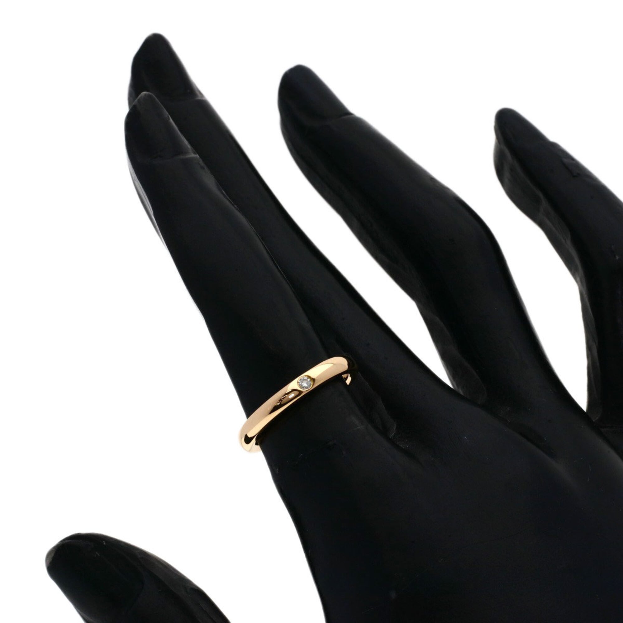 Tiffany Stacking Pink Gold (18K) Band Ring (Pre-Owned)