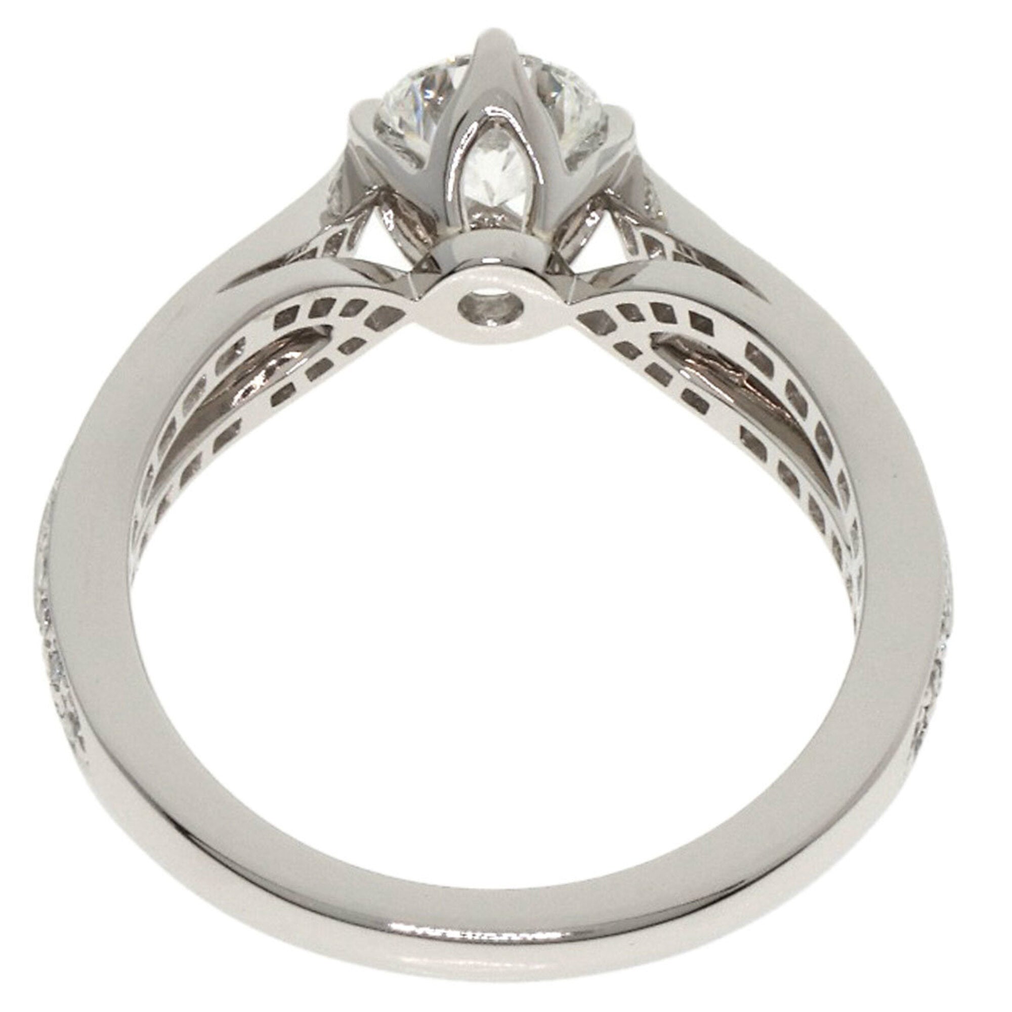 Boucheron Platinum Platinum 950 Band Ring (Pre-Owned)