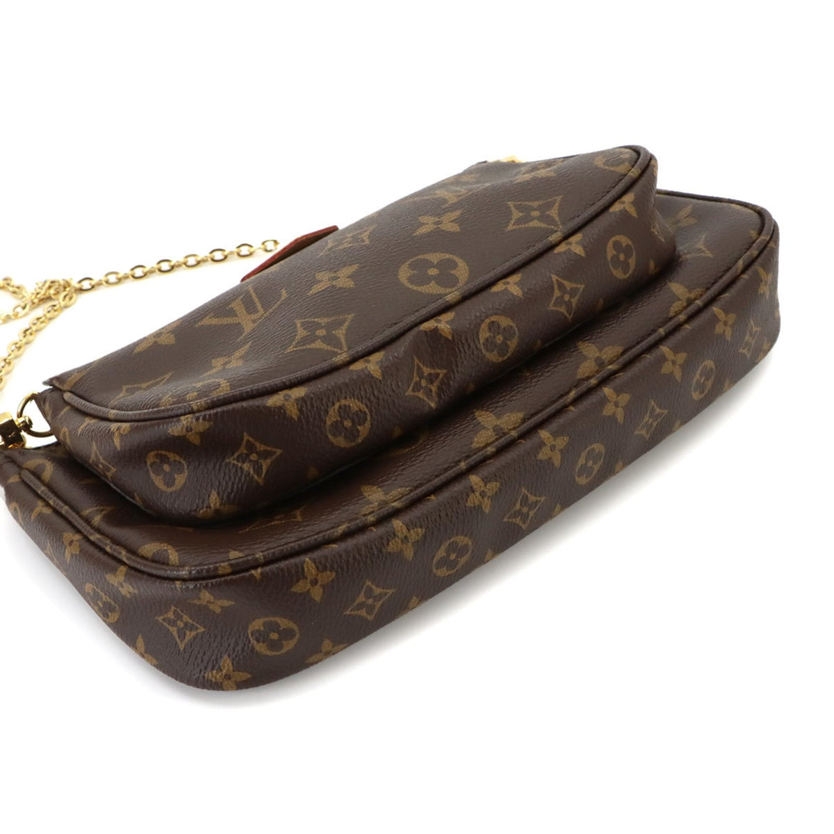 Louis Vuitton Monogram Rose Clair Monogram Handbag Pochette Pouch Shoulder Bag (Pre-Owned)