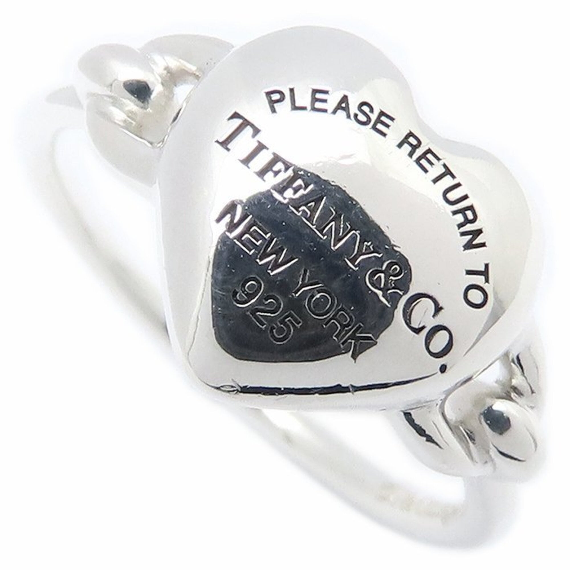 Tiffany Silver 925 Band Ring (Pre-Owned)