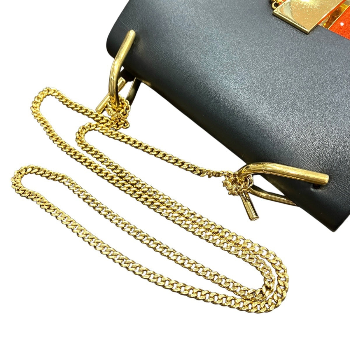Chloé Drew Leather Shoulder Bag (Pre-Owned)
