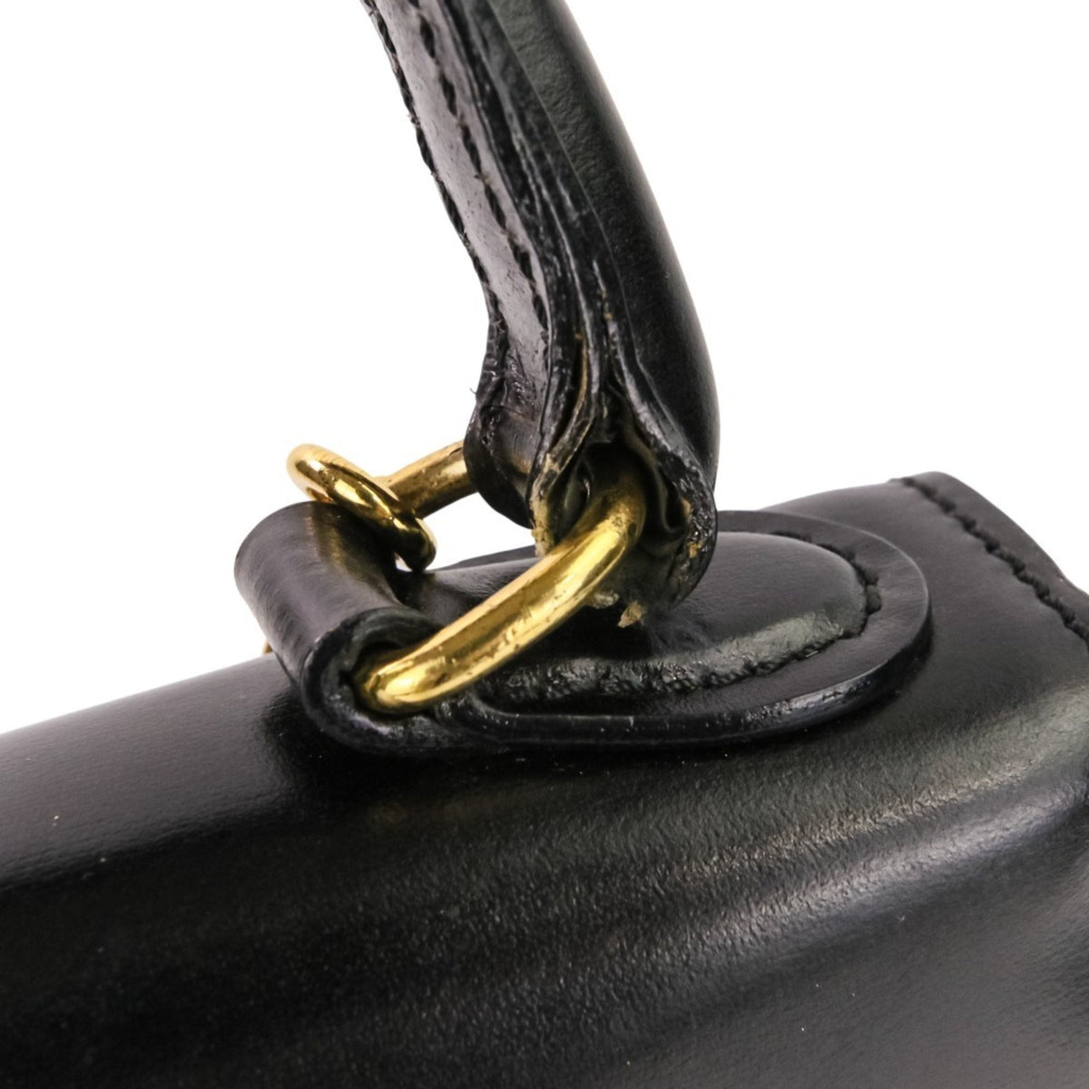 Celine Black Leather Handbag (Pre-Owned)