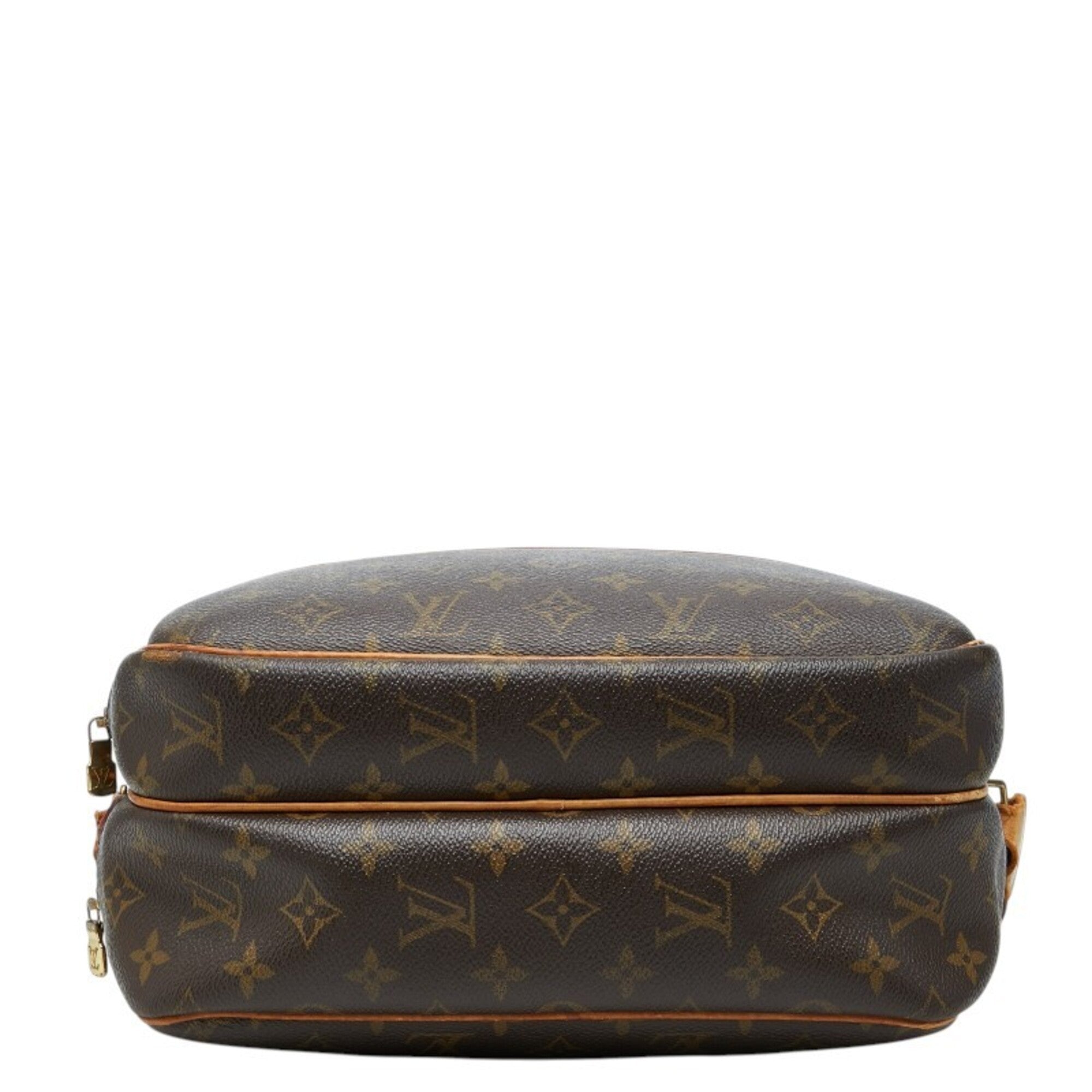 Louis Vuitton Brown Pvc Leather Shoulder Bag (Pre-Owned)