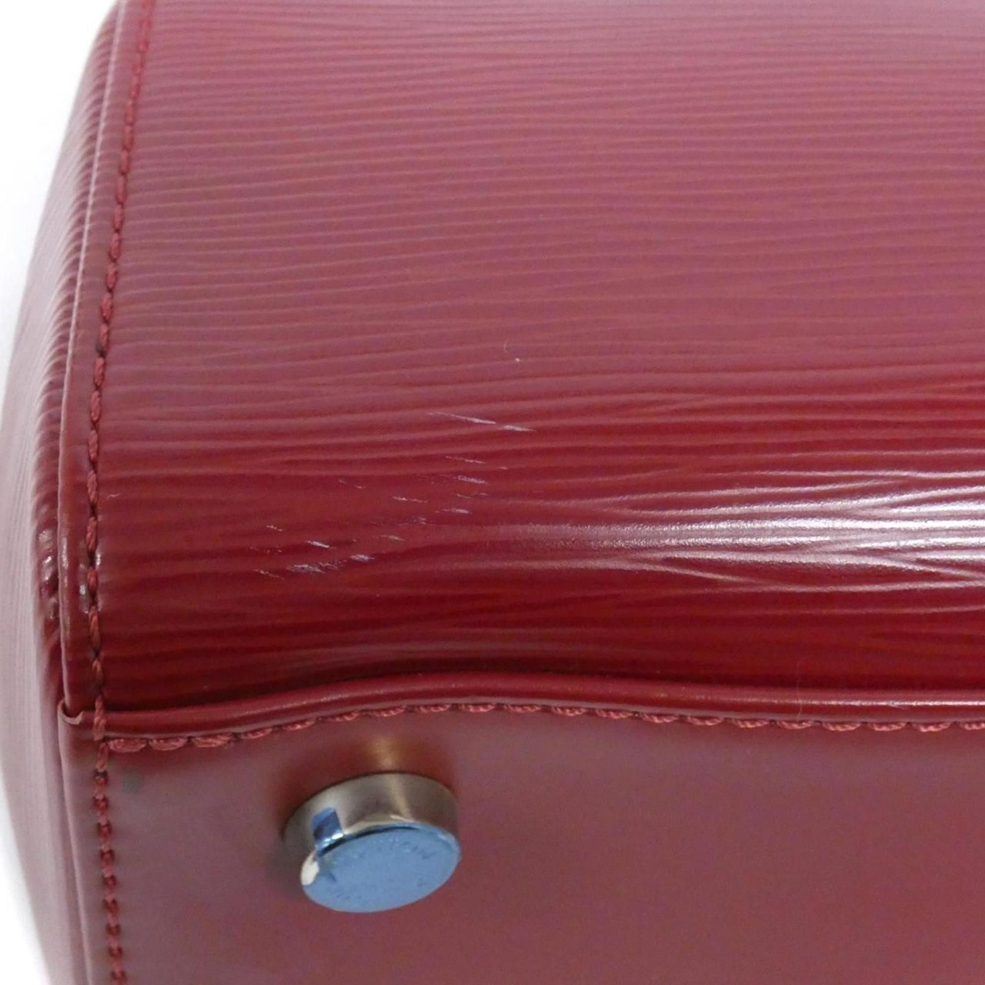Louis Vuitton Ruby Leather Handbag (Pre-Owned)