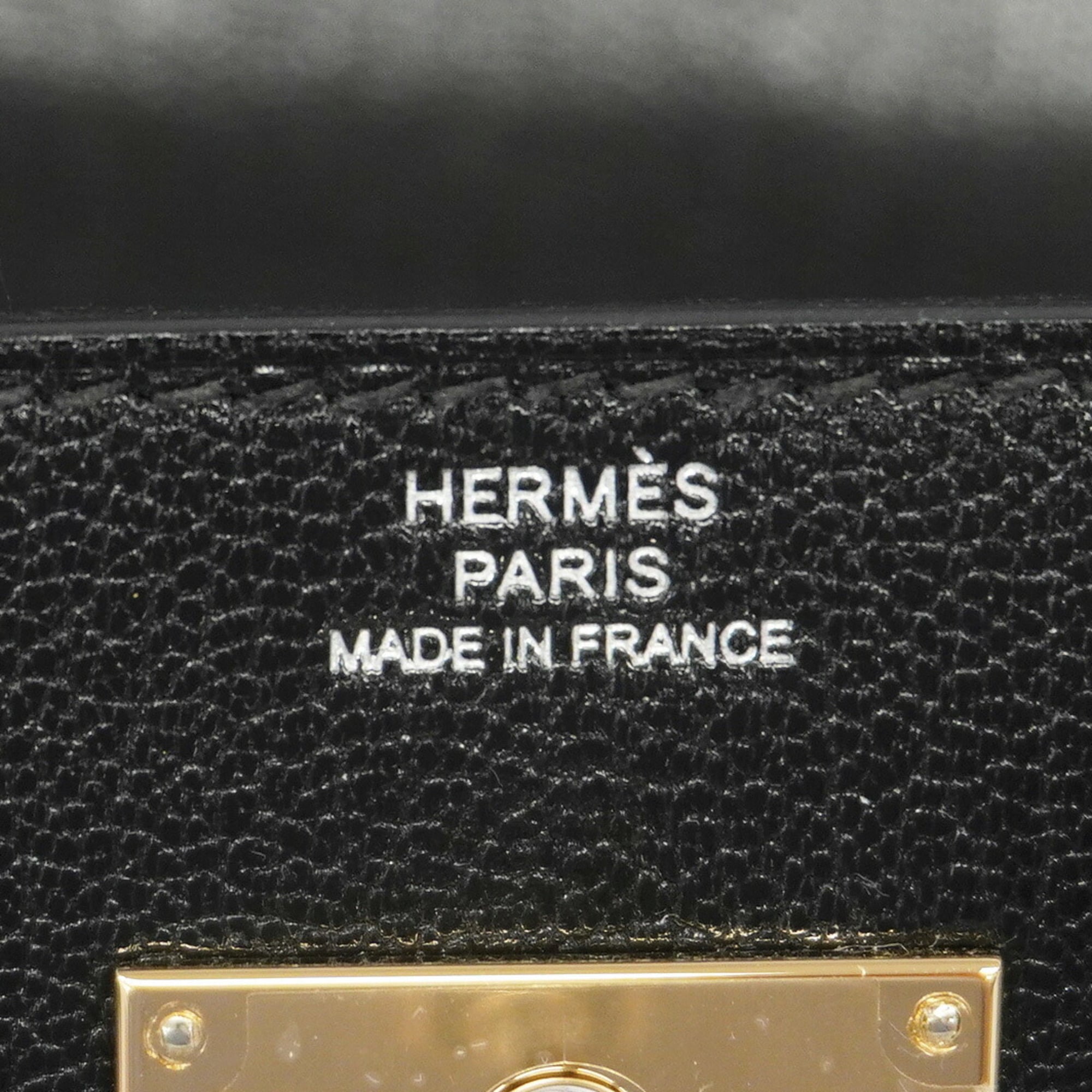 Hermes Black Chain/Shoulder Wallet (Pre-Owned)