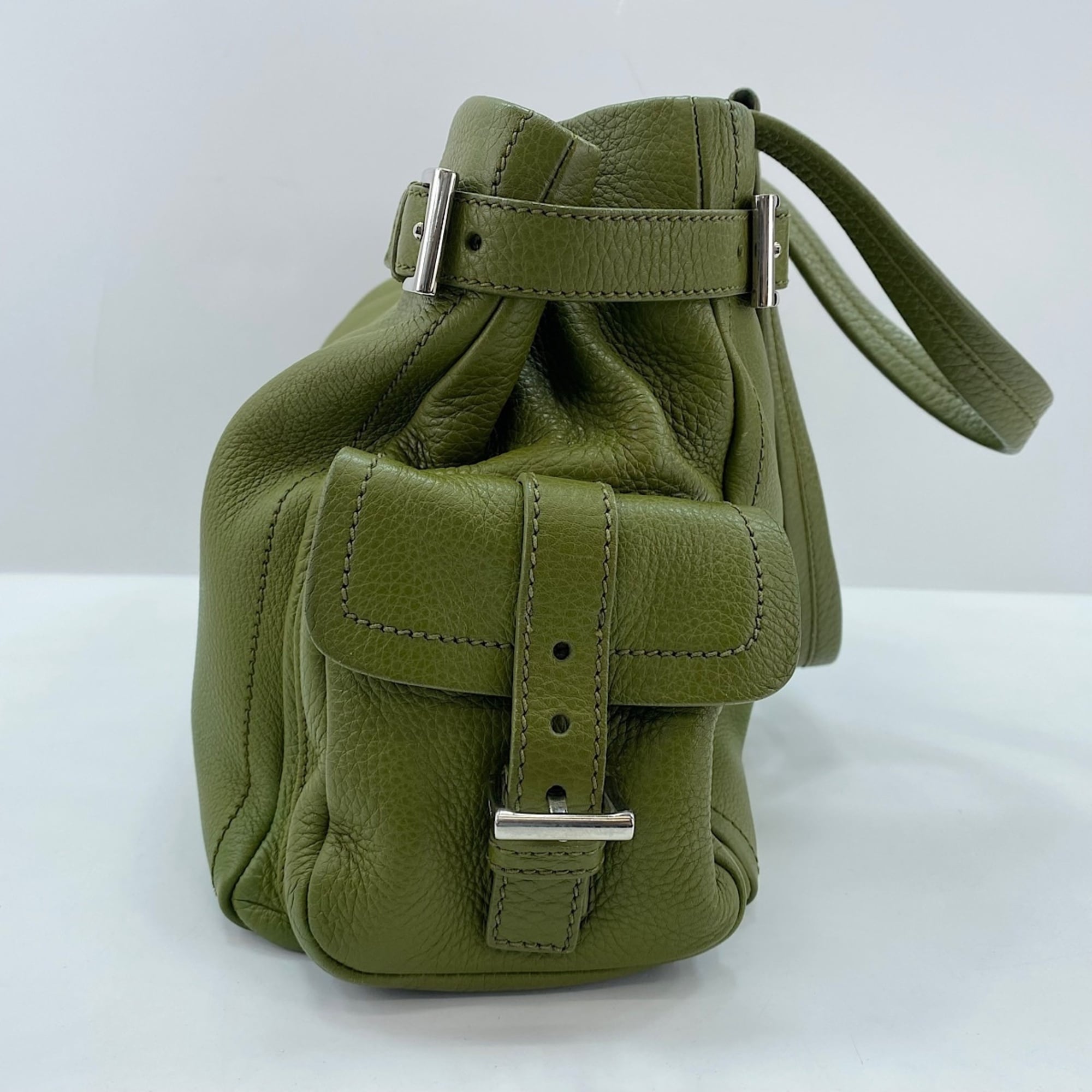 Prada Green Handbag (Pre-Owned)