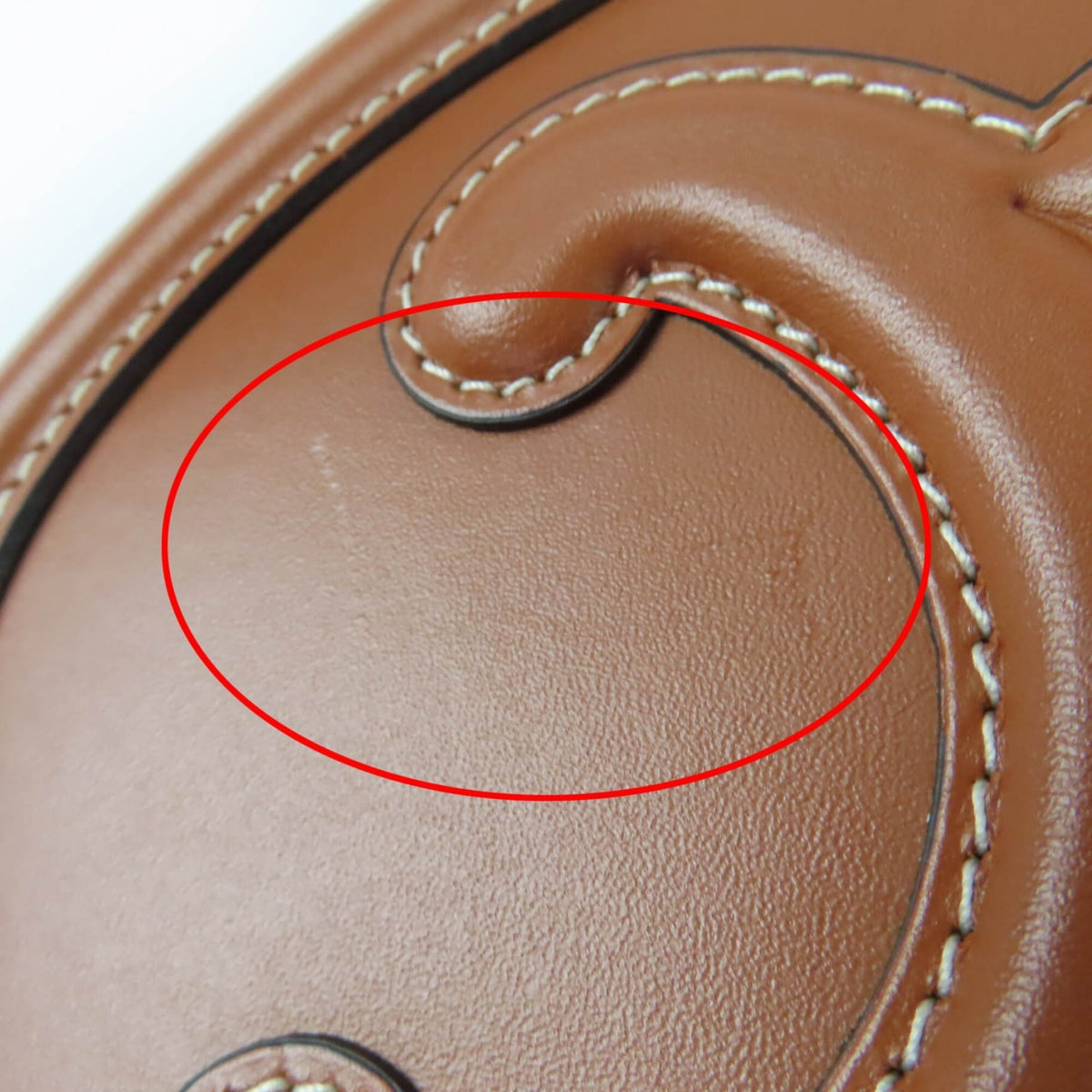 Celine Brown Leather Shoulder Bag (Pre-Owned)