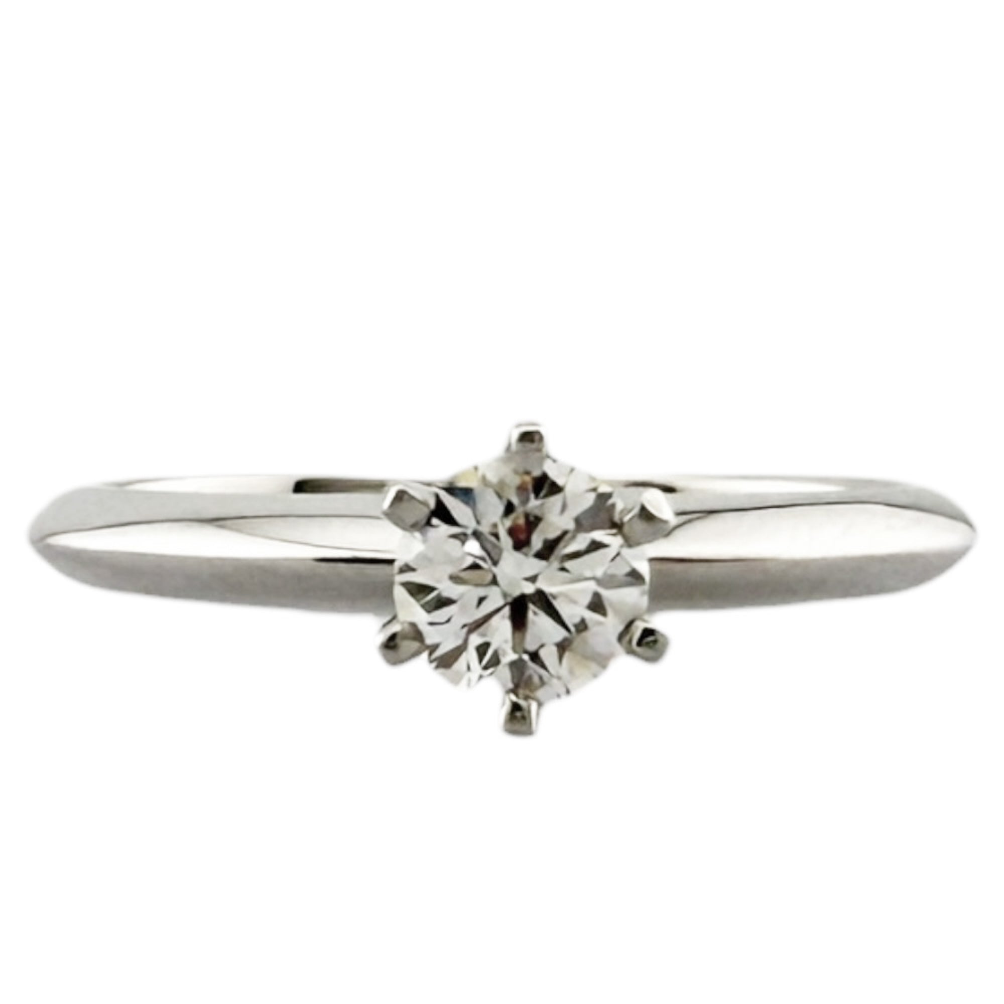 Tiffany Platinum 950 Band Ring (Pre-Owned)