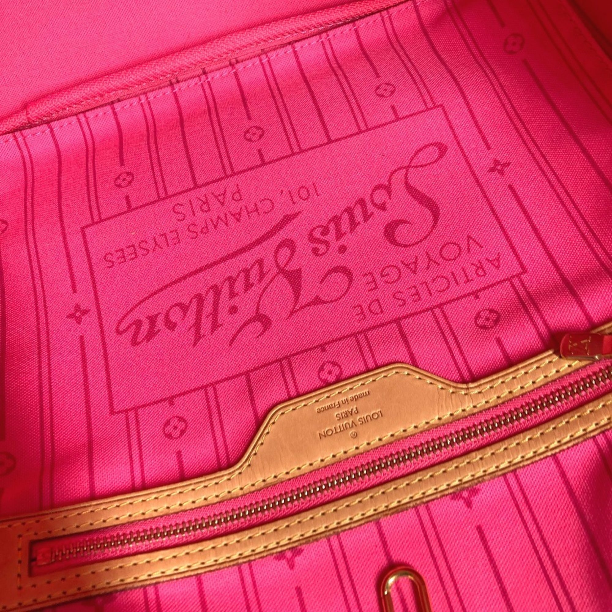 Louis Vuitton Monogram Brown Rose Monogram Shoulder Bag Tote Bag (Pre-Owned)